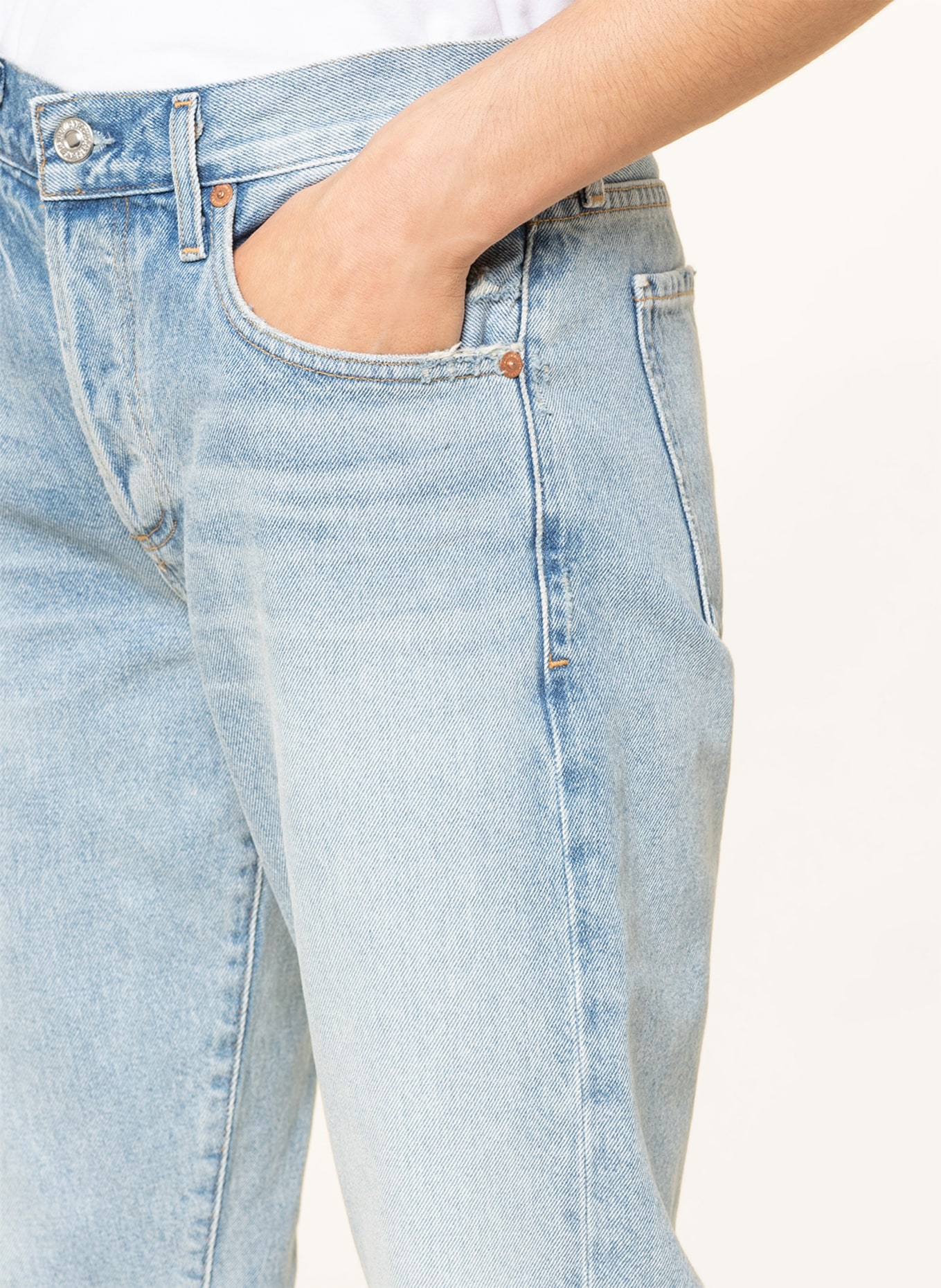 CITIZENS of HUMANITY Boyfriend jeans EMERSON , Color: Night Cap lt ind w/damage (Image 5)