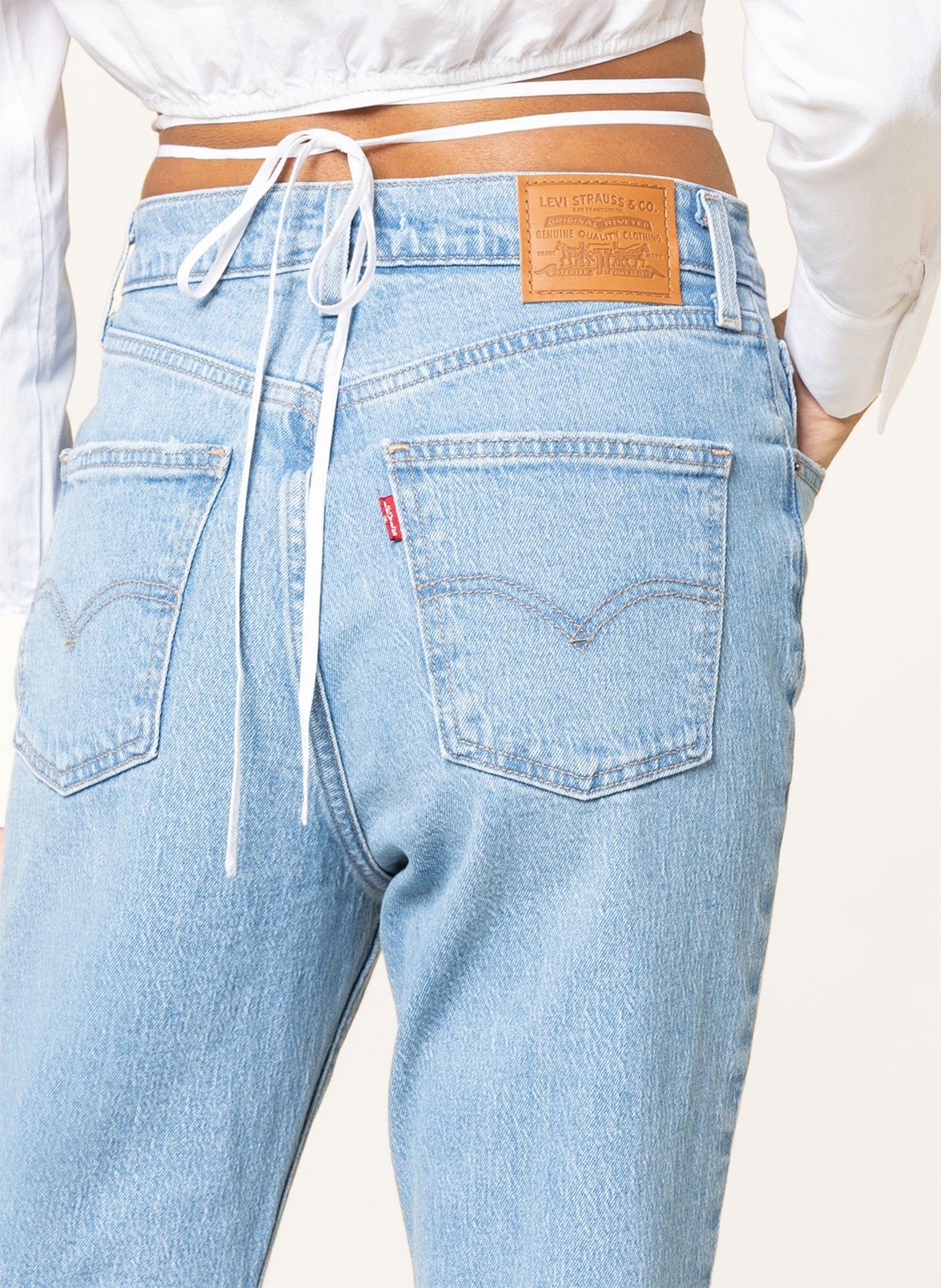 Levi's® Straight Jeans 70S, Farbe: 19 Med Indigo - Worn In (Bild 5)
