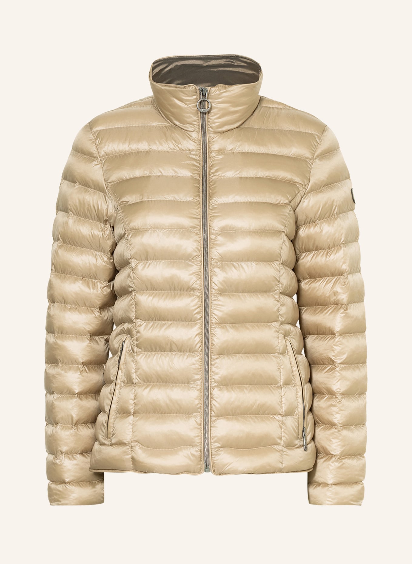 WELLENSTEYN Quilted jacket ITALY HOOD , Color: BEIGE (Image 1)