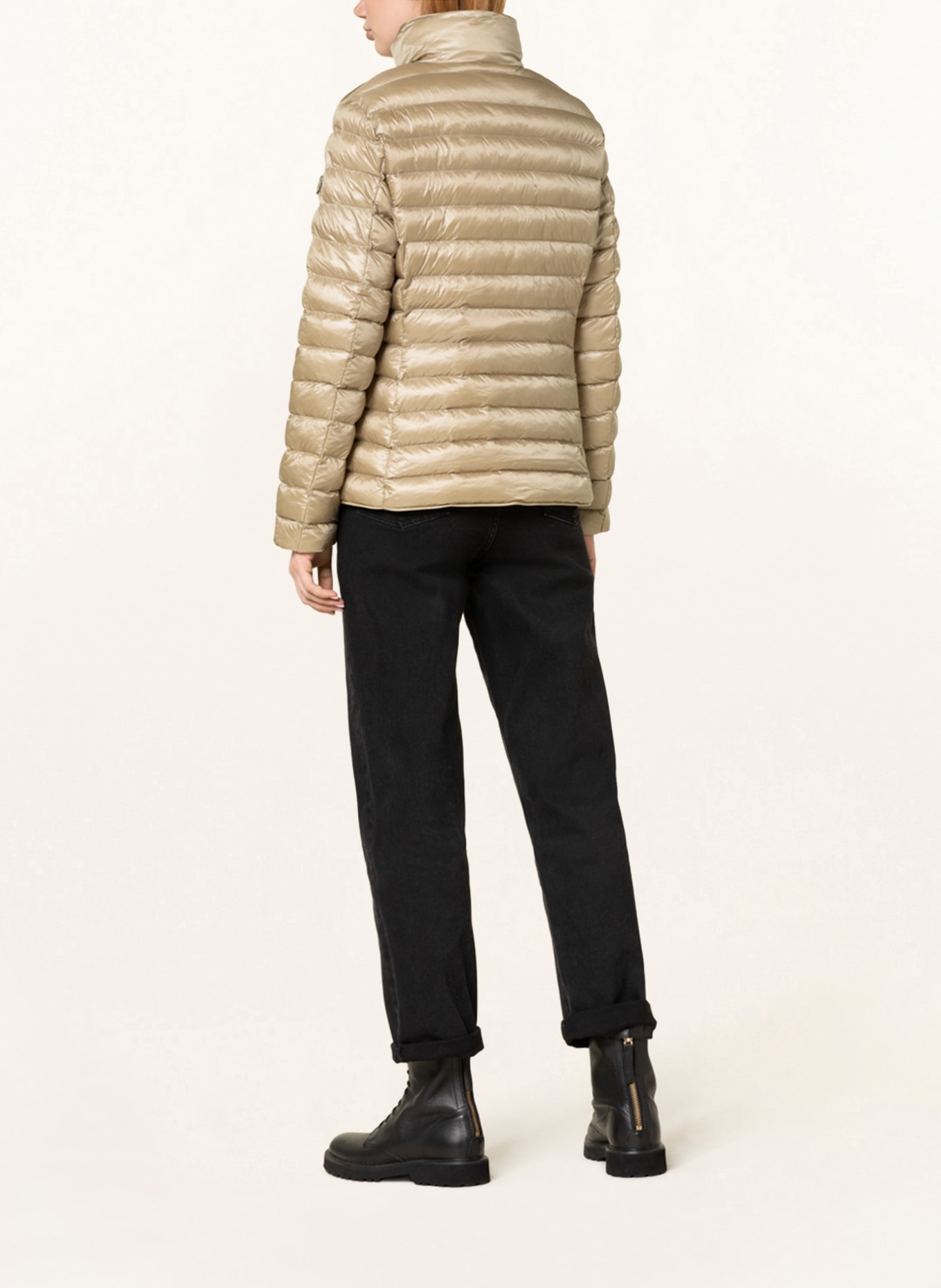 WELLENSTEYN Quilted jacket ITALY HOOD , Color: BEIGE (Image 3)