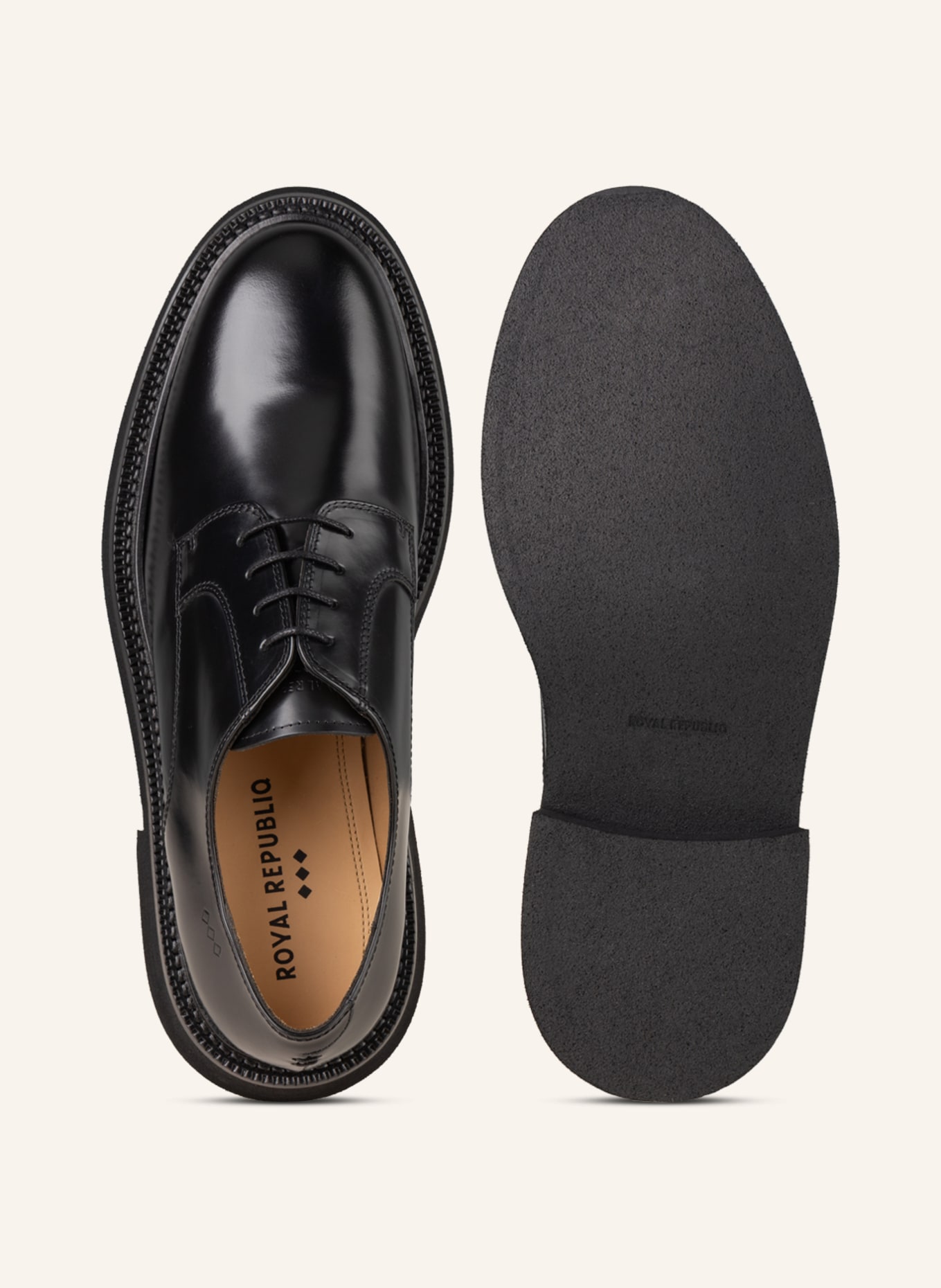 ROYAL REPUBLIQ Lace-up shoes BOND, Color: BLACK (Image 5)