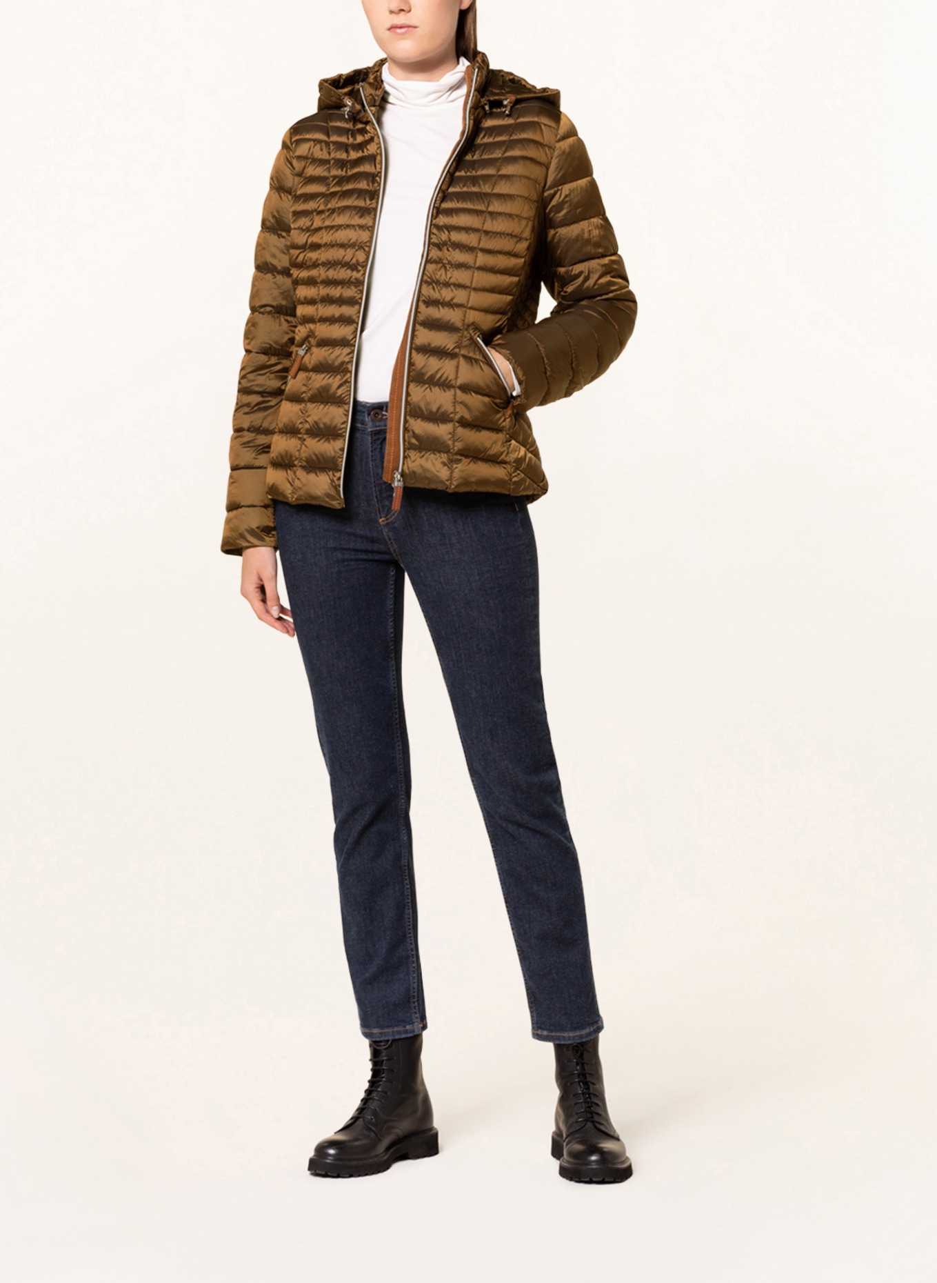 Betty Barclay Quilted jacket , Color: BROWN (Image 2)