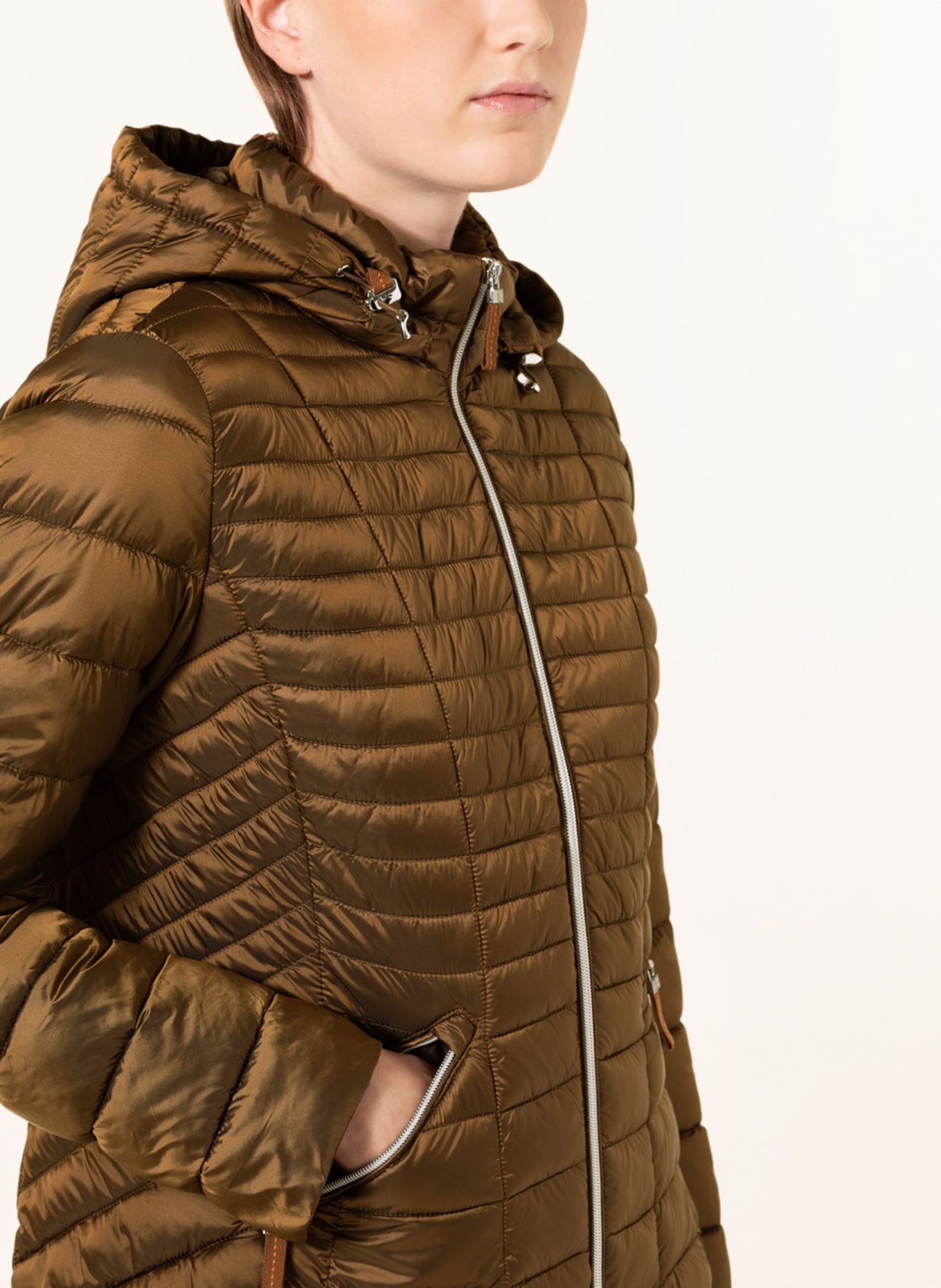 Betty Barclay Quilted jacket , Color: BROWN (Image 5)