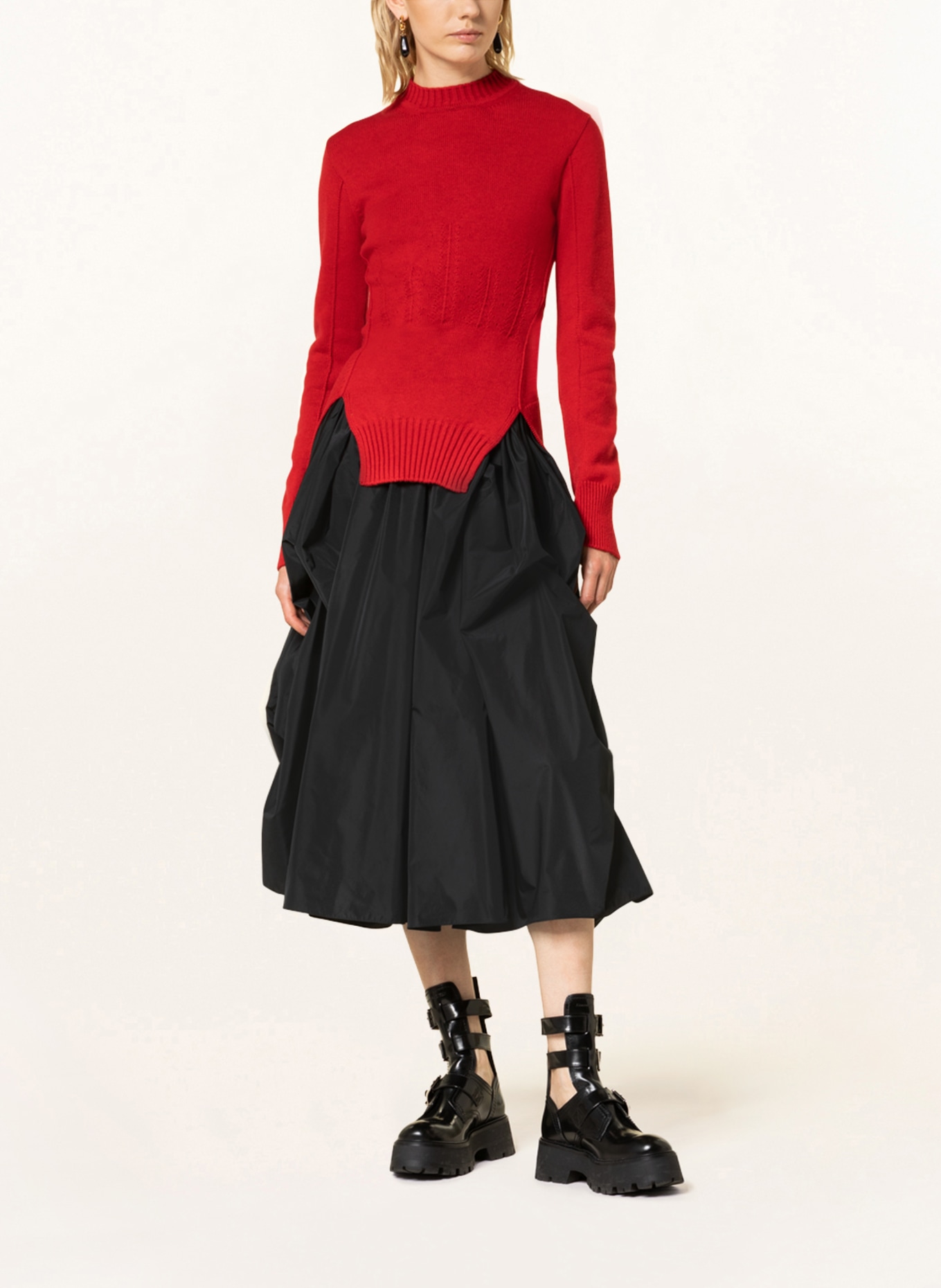 Alexander McQUEEN Cashmere sweater, Color: RED (Image 2)