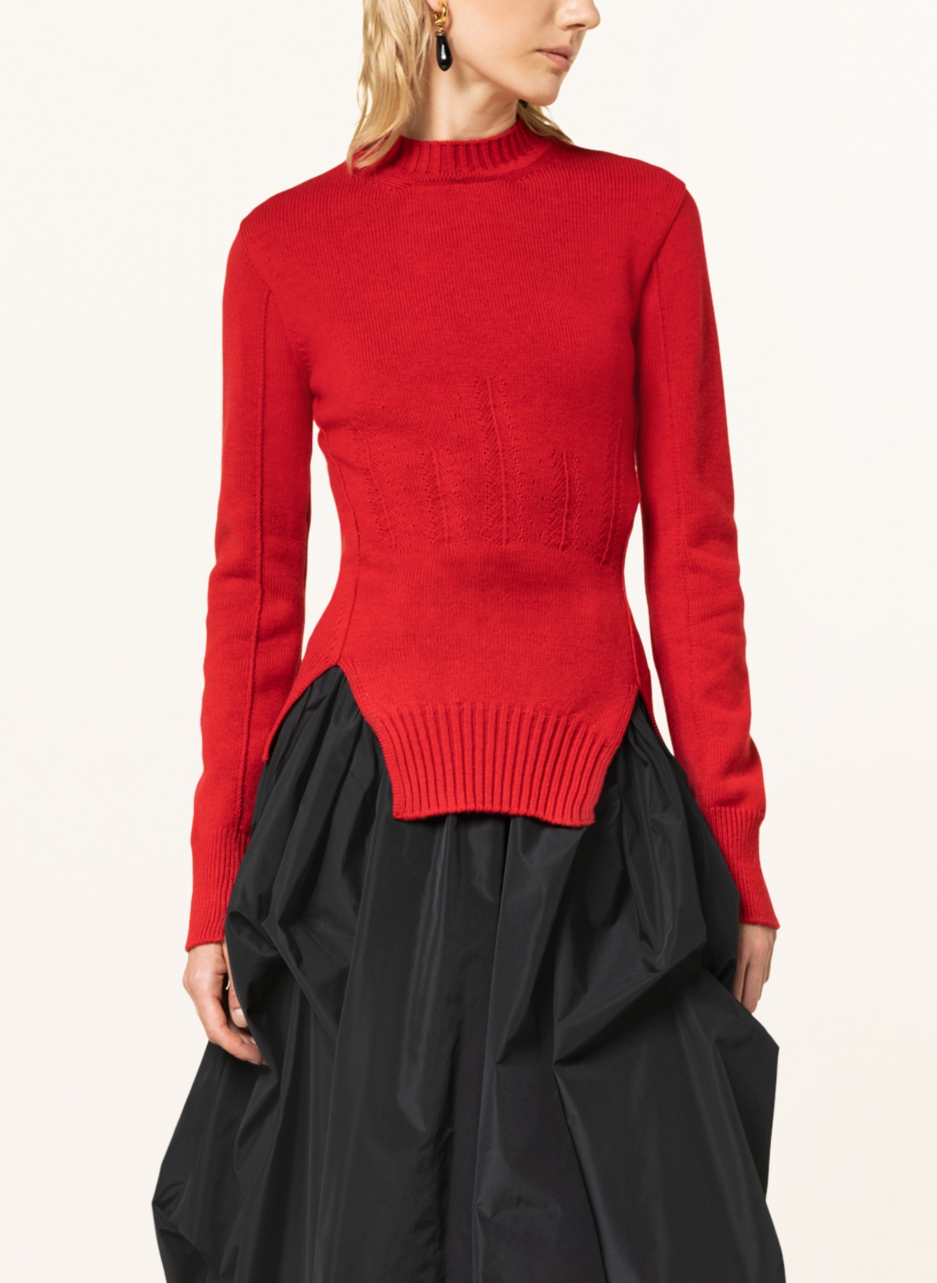 Alexander McQUEEN Cashmere sweater, Color: RED (Image 5)