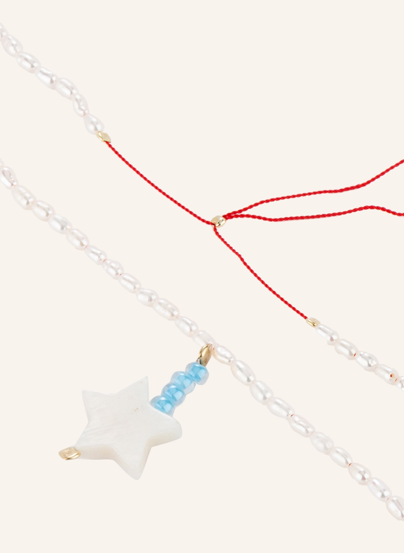 sorbet island Halskette, Farbe: NEONTÜRKIS/ WEISS (Bild 2)