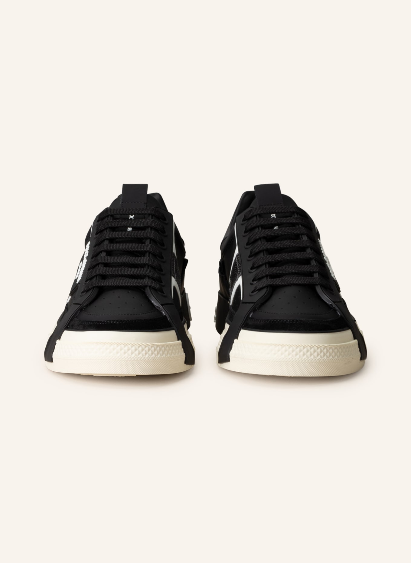 DOLCE & GABBANA Sneakers CUSTOM 2.ZERO, Color: BLACK (Image 3)