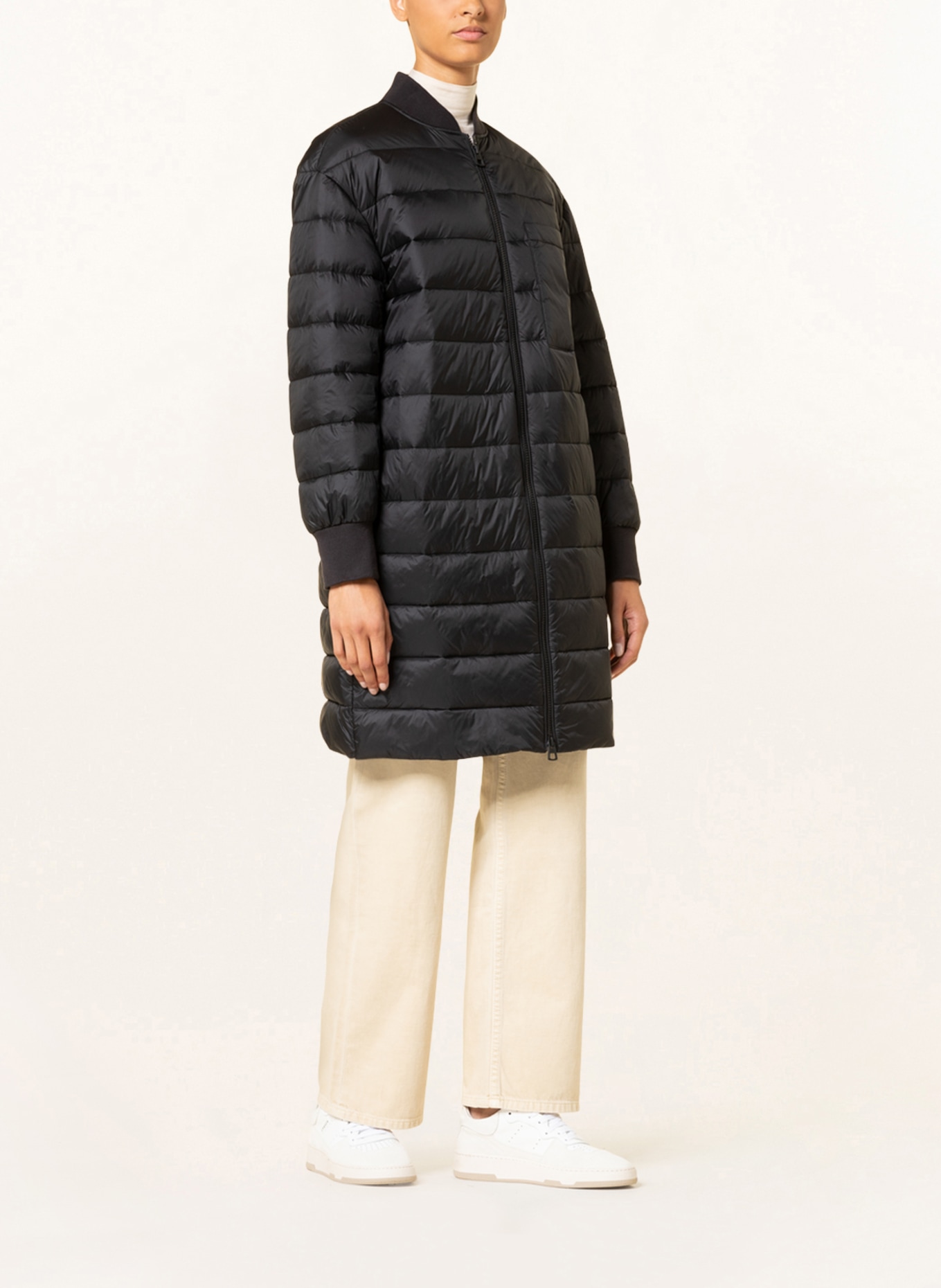 Marc O'Polo Quilted coat , Color: BLACK (Image 2)