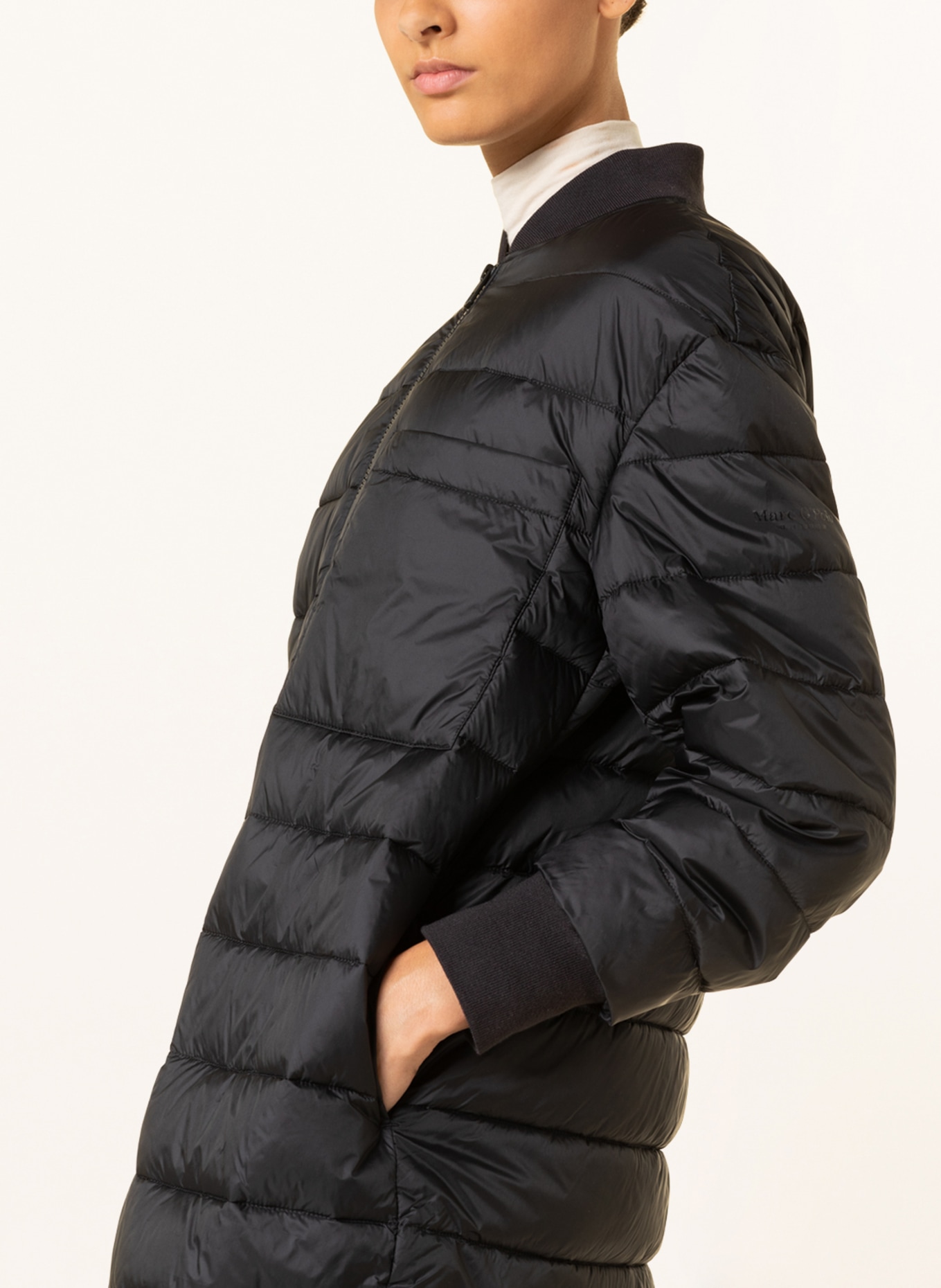 Marc O'Polo Quilted coat , Color: BLACK (Image 4)