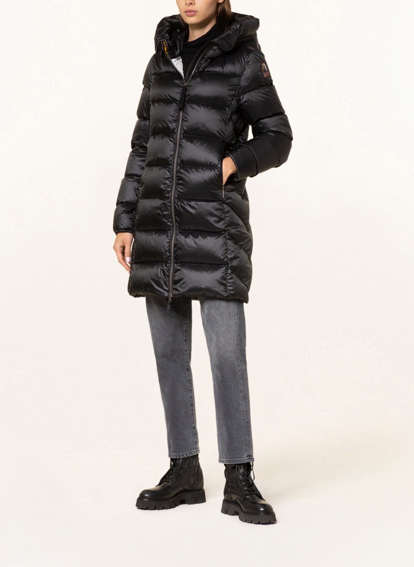 PARAJUMPERS Płaszcz puchowy MARION: CZARNY