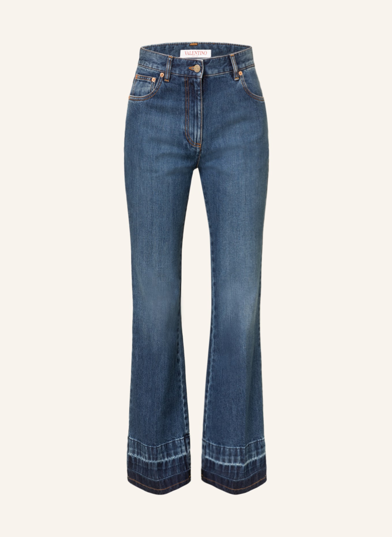 VALENTINO Flared Jeans , Farbe: 558 MEDIUM BLUE DENIM (Bild 1)