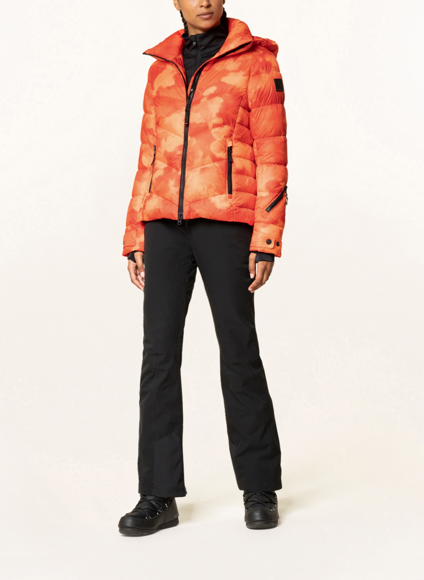 FIRE+ICE Ski jacket SAELLY, Color: RED/ ORANGE (Image 2)