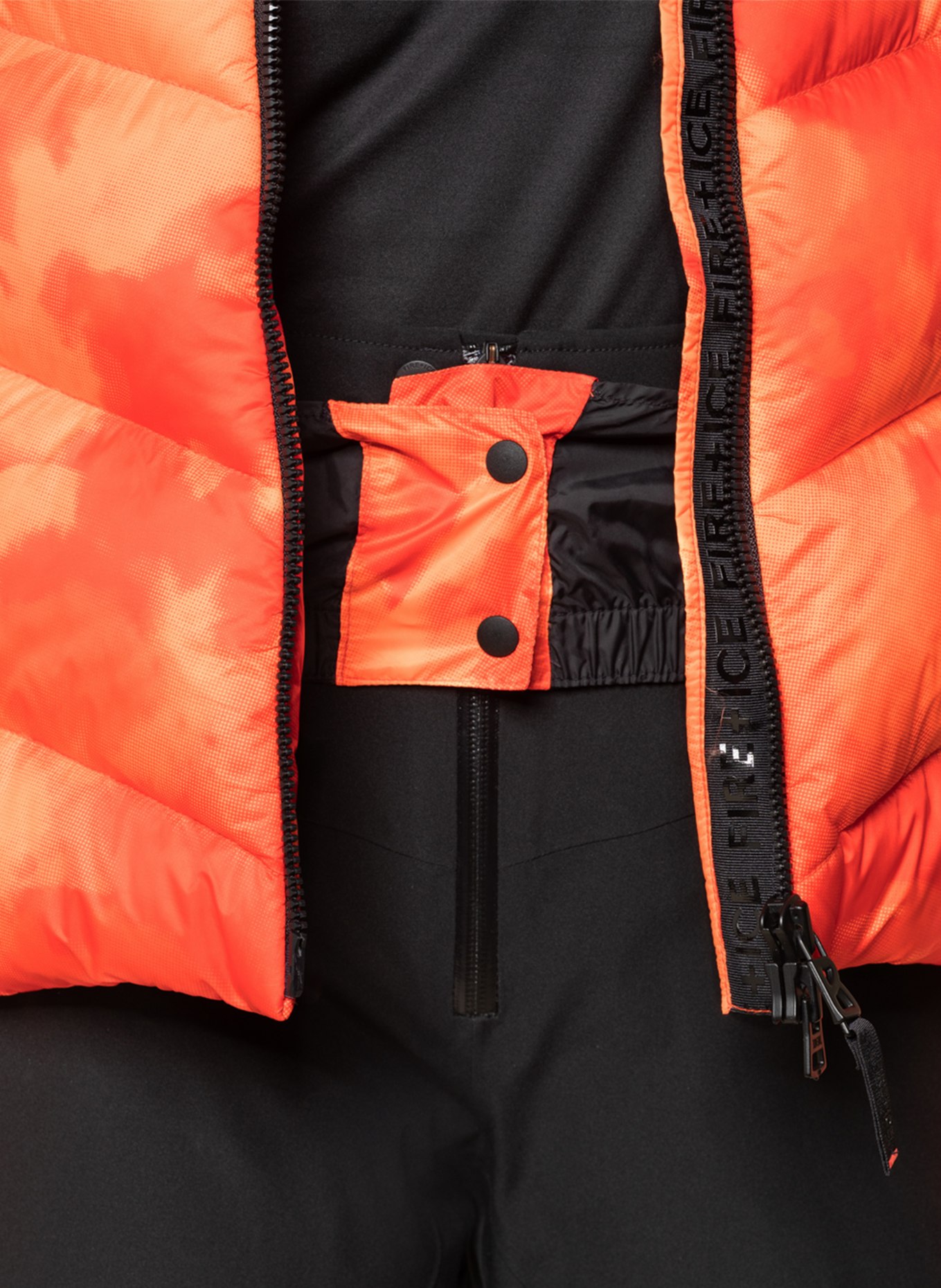 FIRE+ICE Ski jacket SAELLY, Color: RED/ ORANGE (Image 7)