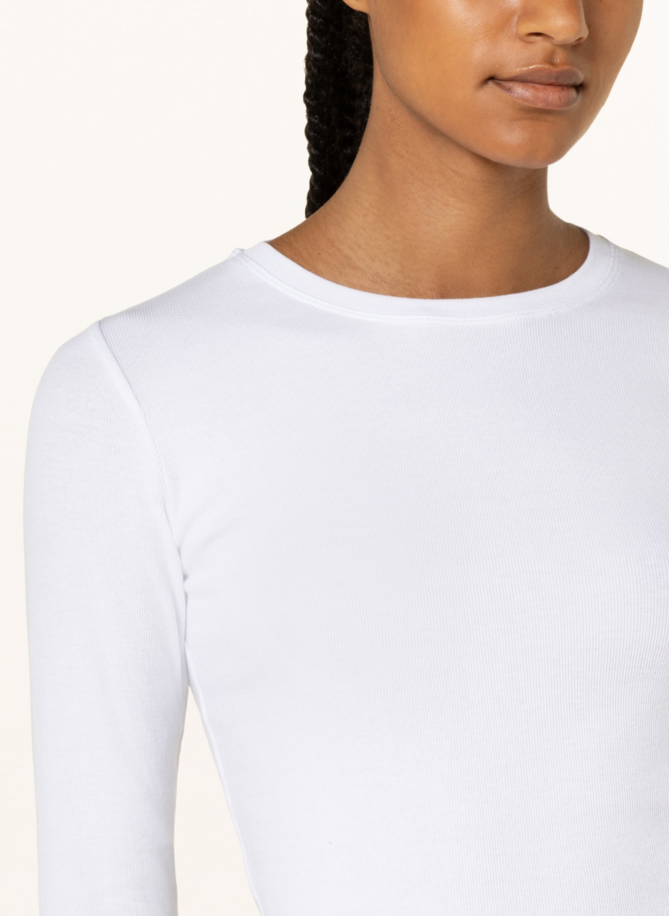 SAMSØE  SAMSØE Long sleeve shirt ALEXA, Color: WHITE (Image 4)