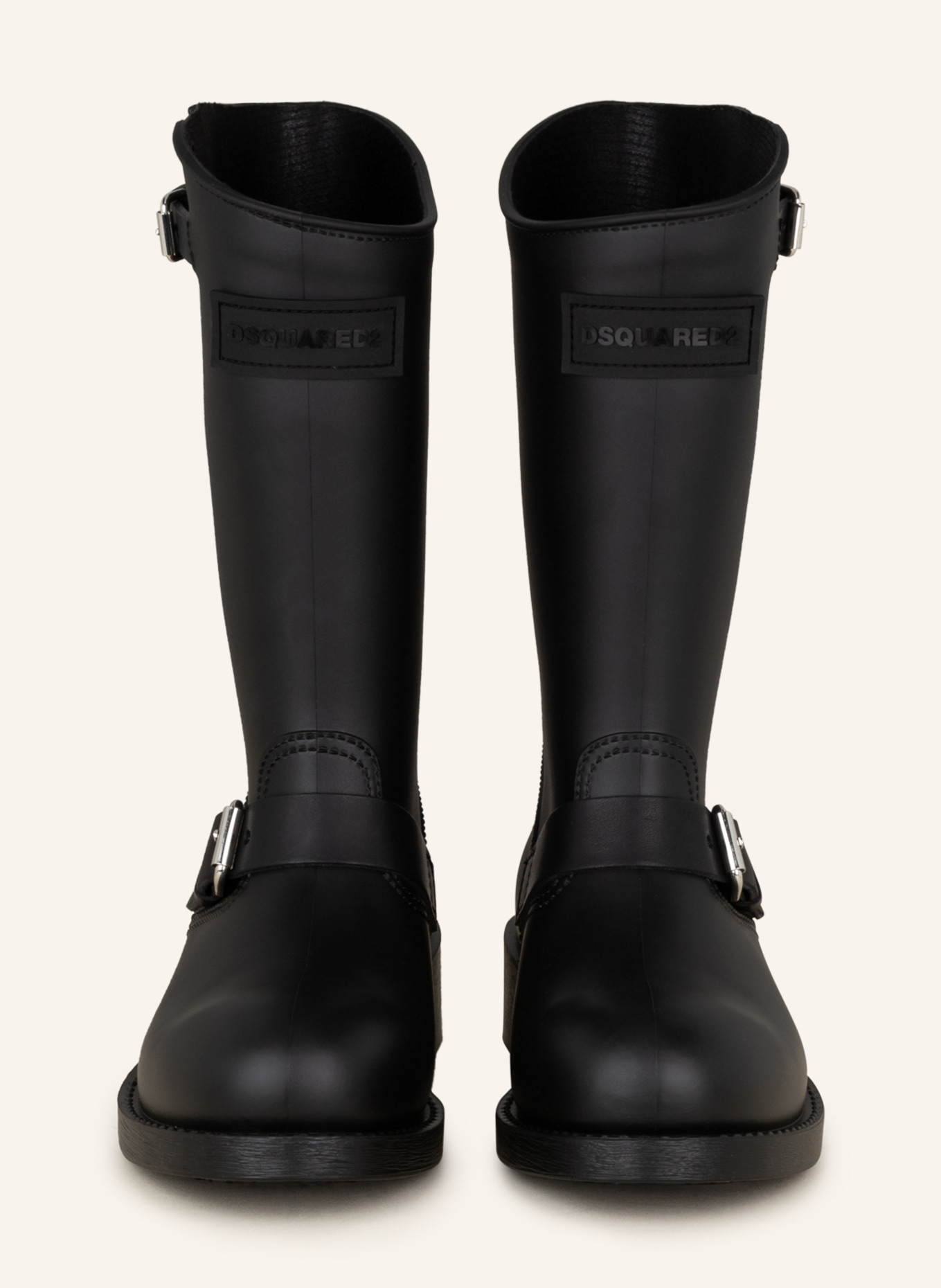 DSQUARED2 Rubber boots, Color: BLACK (Image 3)
