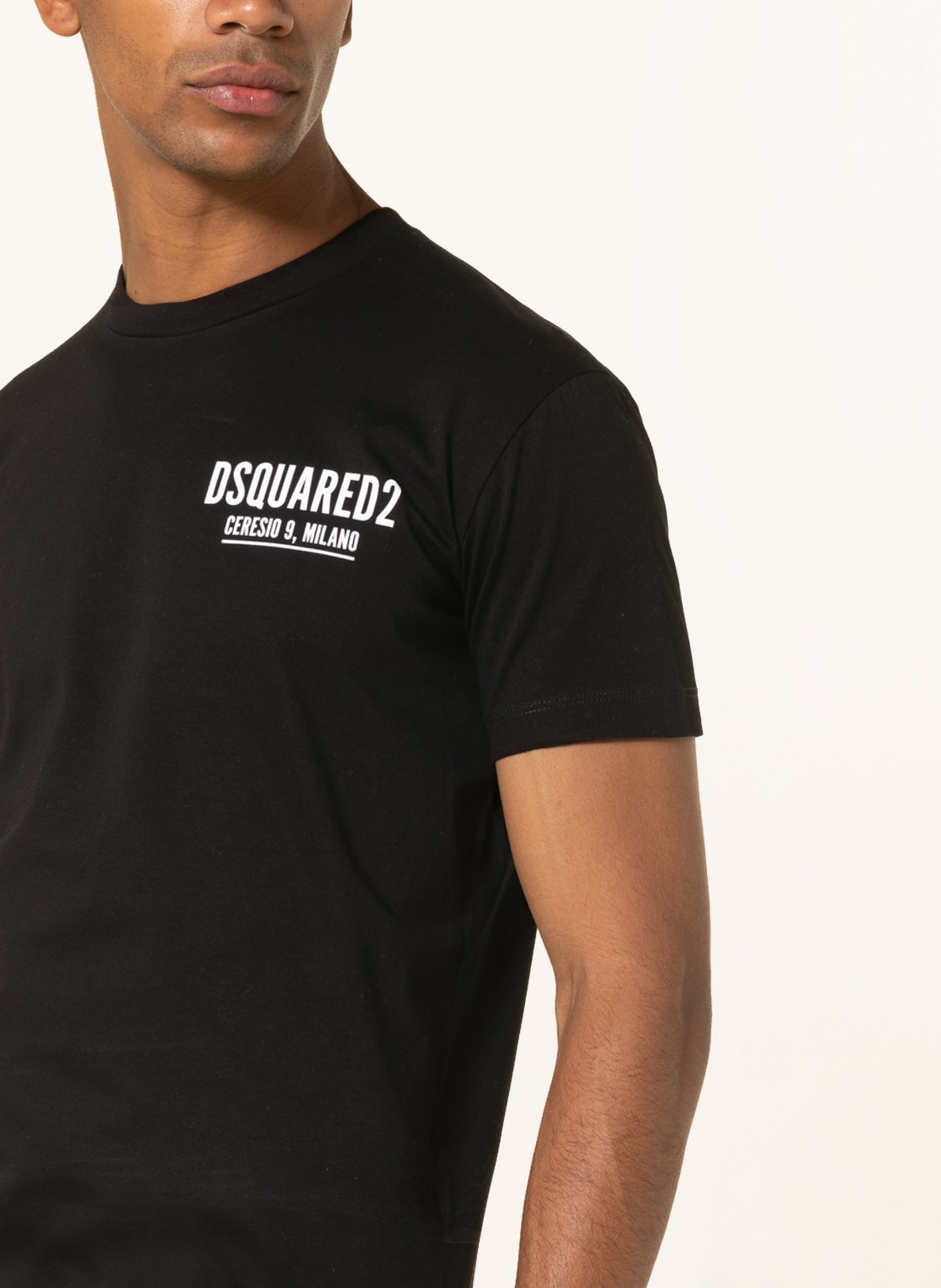 DSQUARED2 T-Shirt CERESIO 9 , Farbe: SCHWARZ/ WEISS (Bild 4)