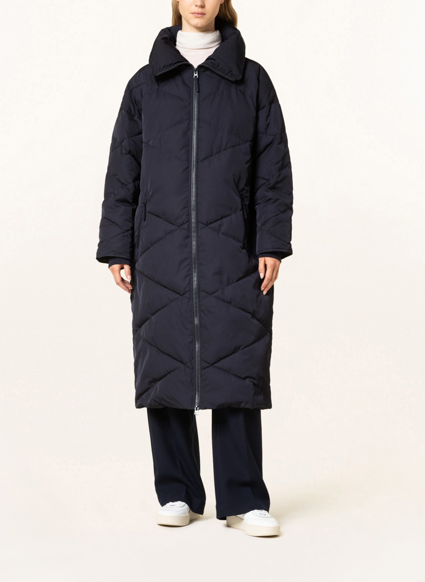 RIANI Quilted coat, Color: DARK BLUE (Image 2)
