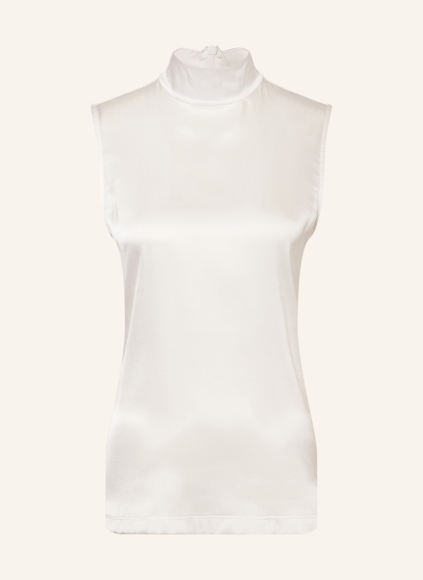 RIANI Blouse top in mixed materials, Color: WHITE (Image 1)