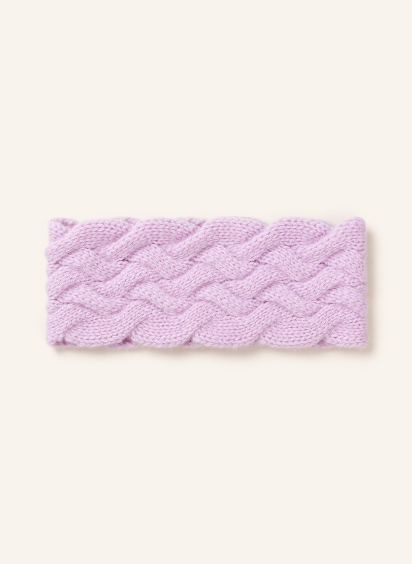 darling harbour Headband with cashmere, Color: LIGHT PURPLE (Image 1)