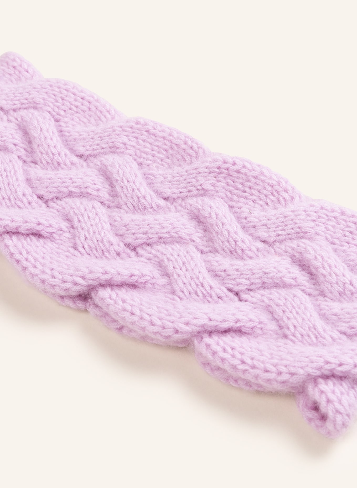 darling harbour Headband with cashmere, Color: LIGHT PURPLE (Image 2)
