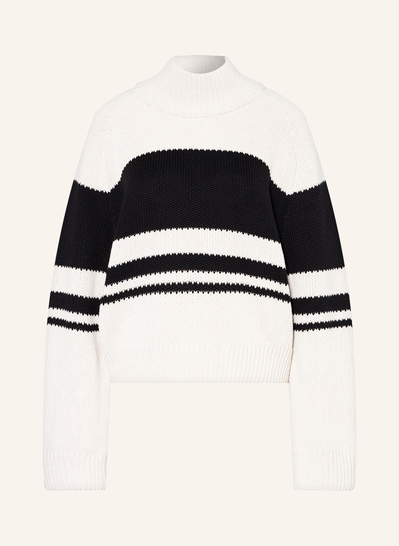 LANIUS Sweater , Color: WHITE/ BLACK (Image 1)
