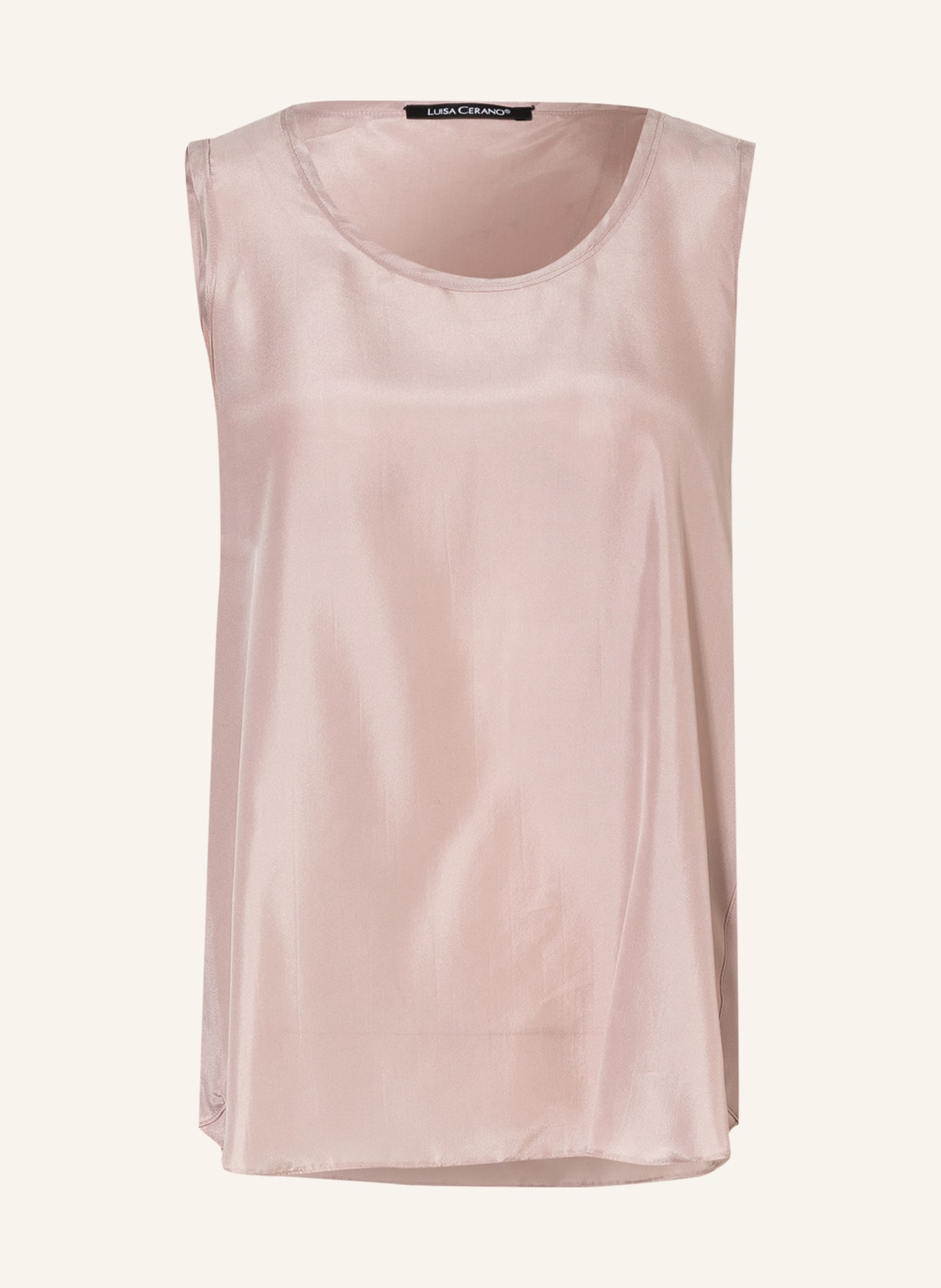 LUISA CERANO Silk top, Color: ROSE (Image 1)