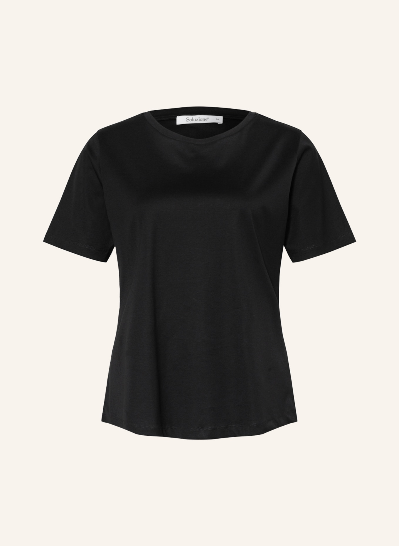 Soluzione T-shirt, Color: BLACK (Image 1)