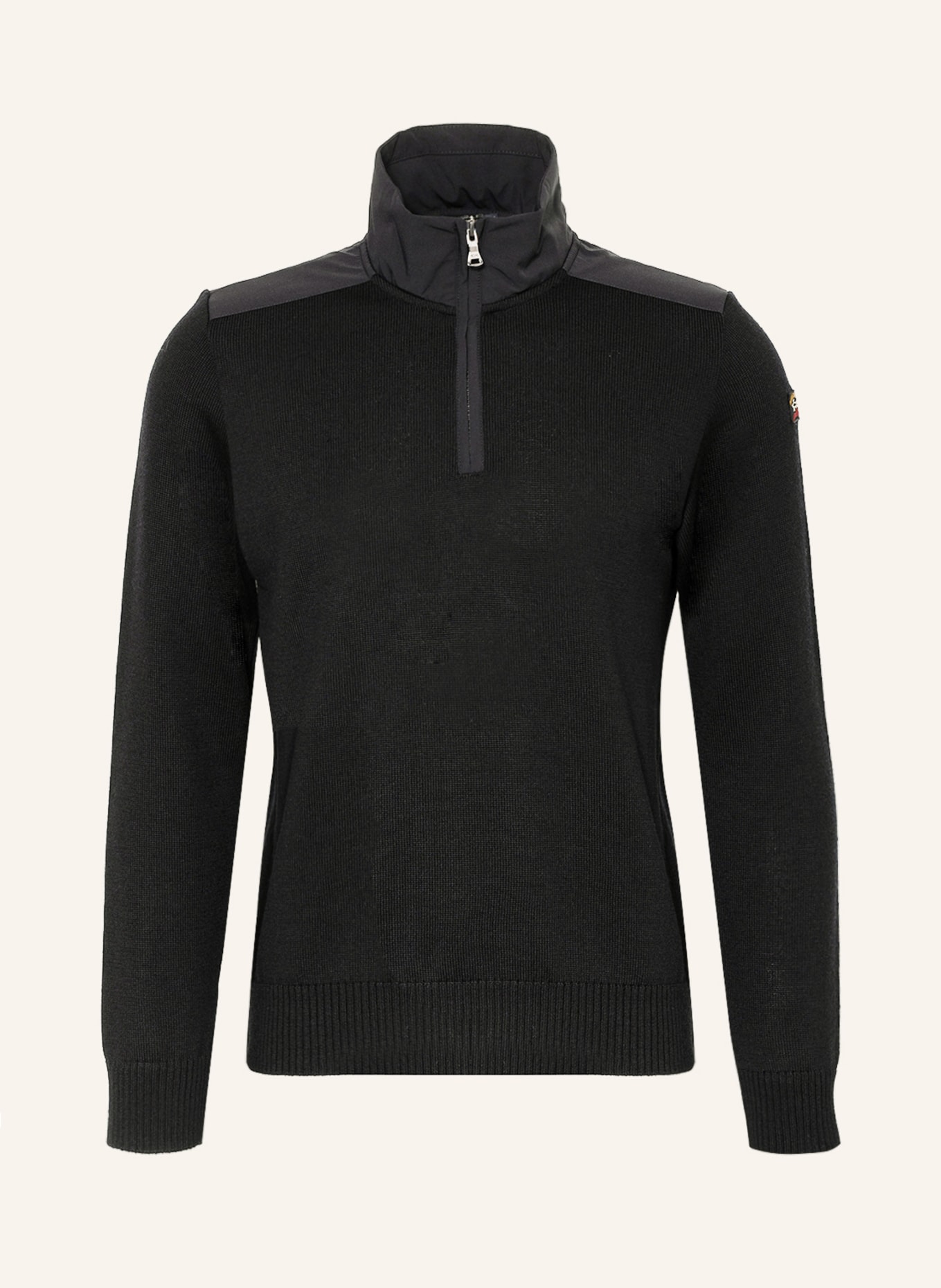 PAUL & SHARK Half-zip sweater, Color: BLACK (Image 1)