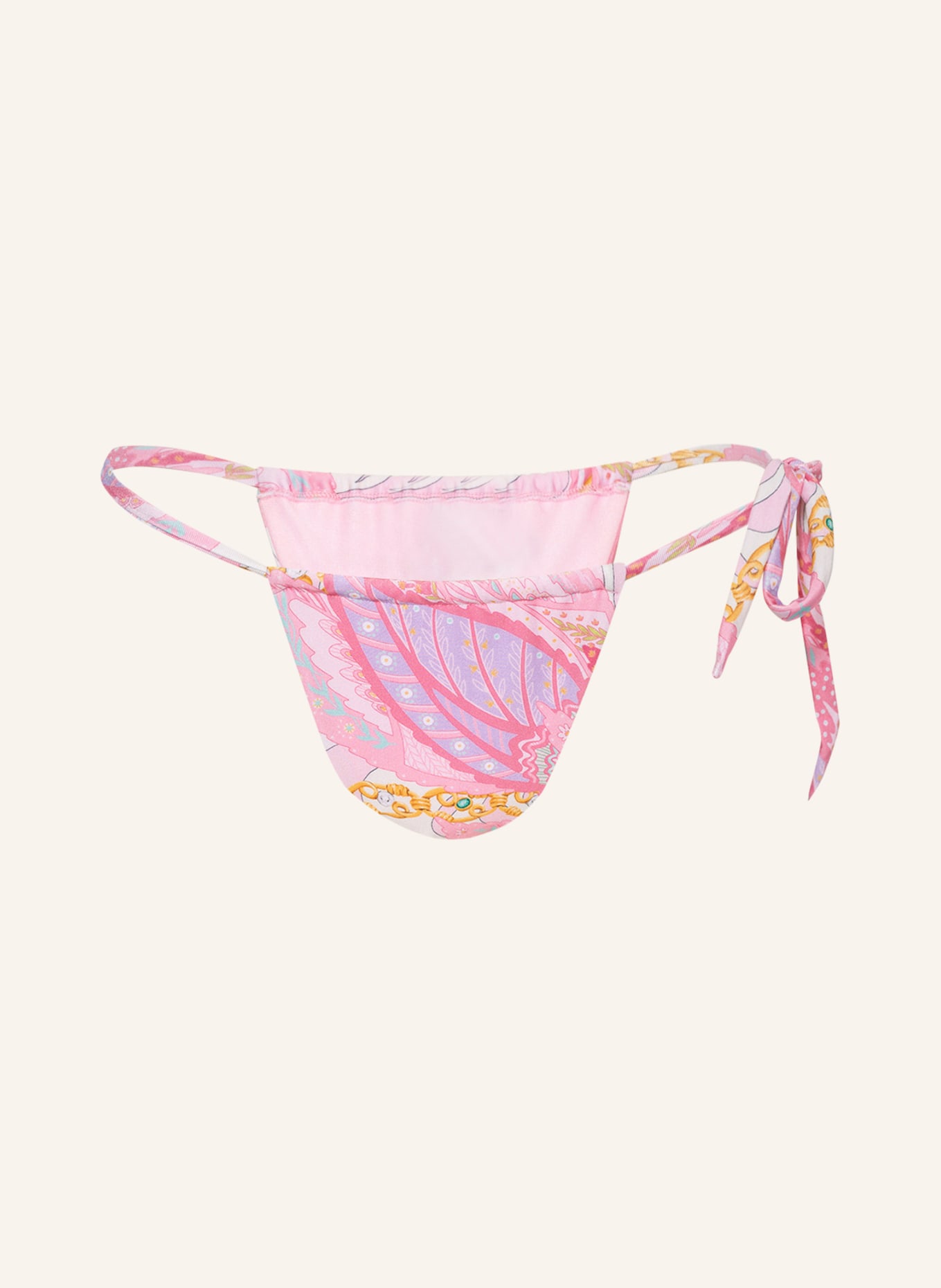 JANTHEE Berlin Brazilian bikini bottoms , Color: PINK/ LIGHT PURPLE (Image 1)
