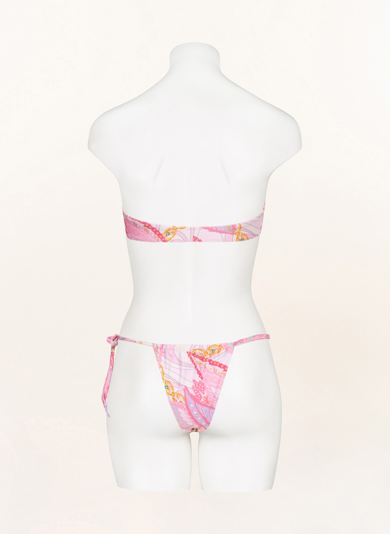 JANTHEE Berlin Brazilian bikini bottoms , Color: PINK/ LIGHT PURPLE (Image 3)