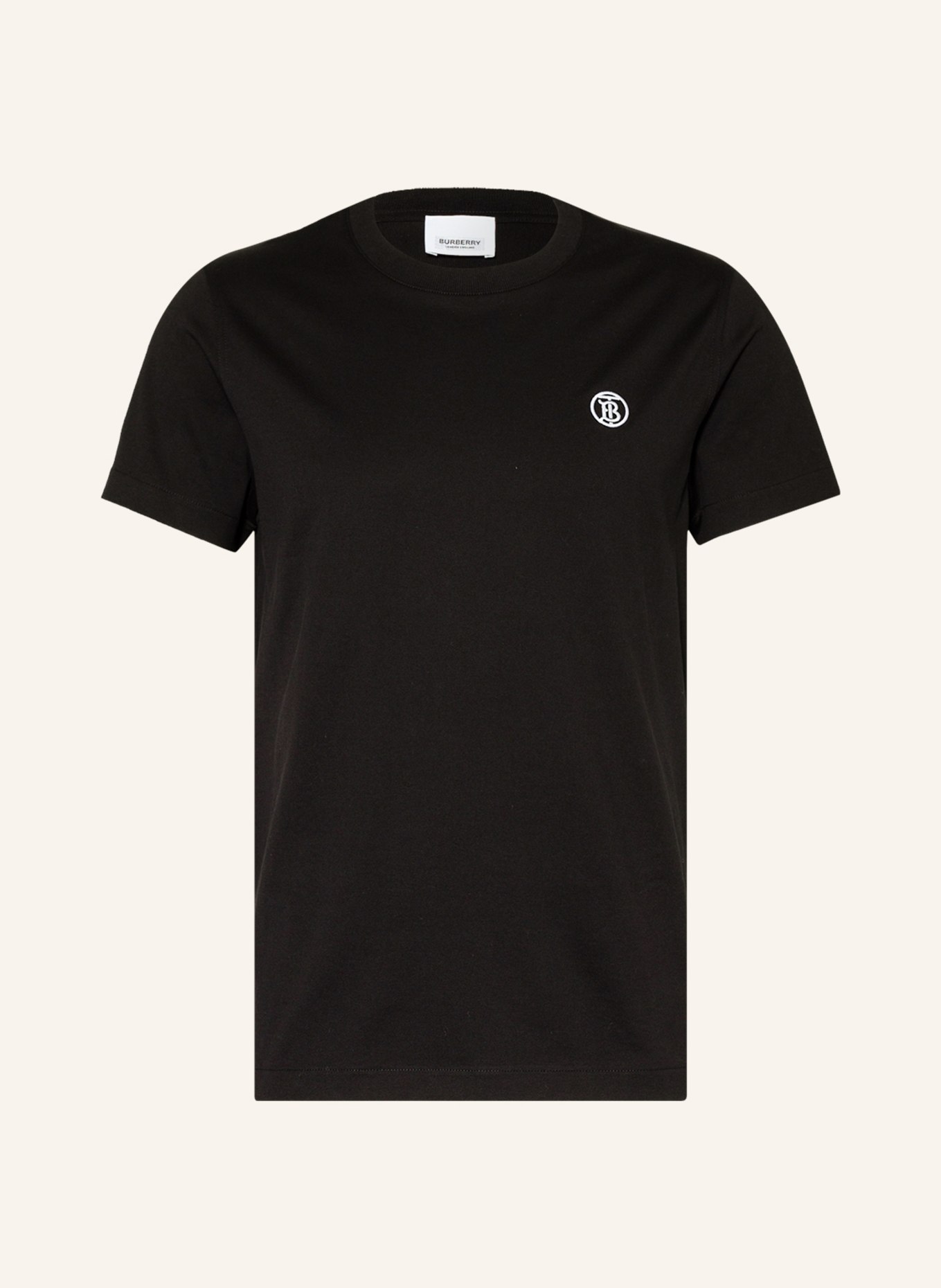 BURBERRY T-shirt PARKER , Color: BLACK (Image 1)