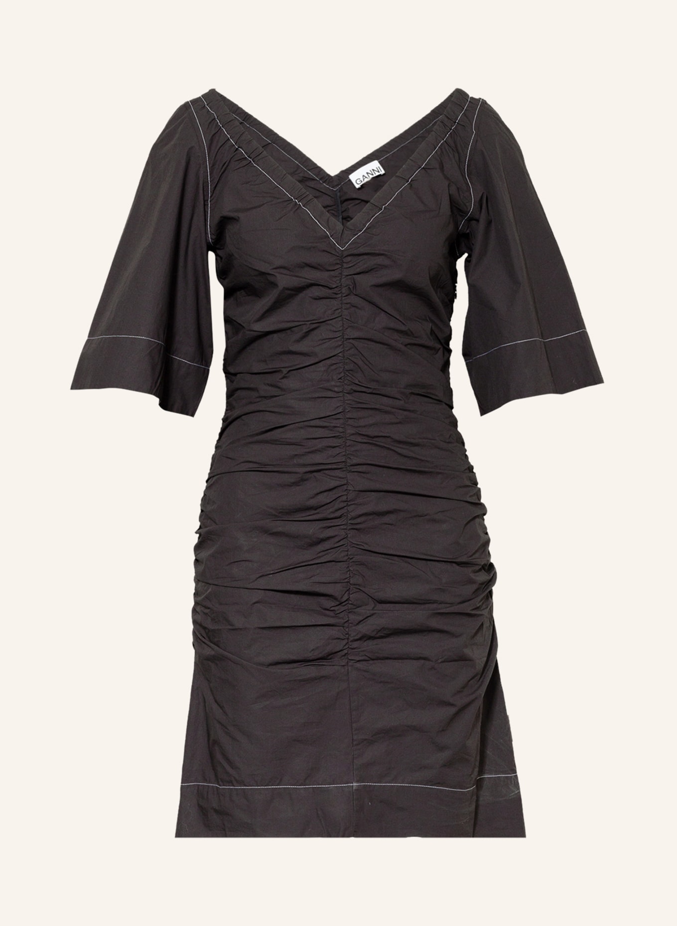 GANNI Dress, Color: BLACK (Image 1)