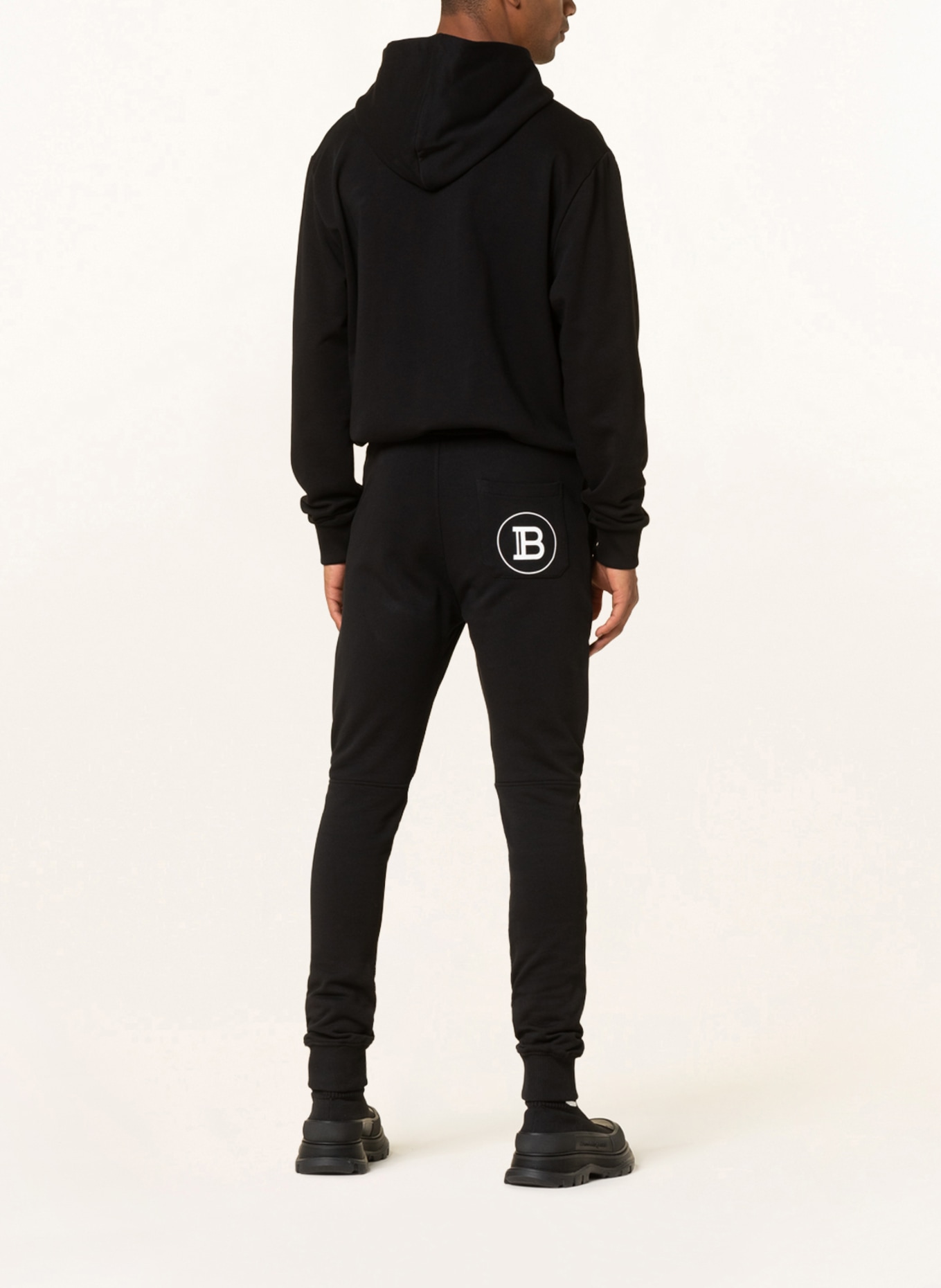 BALMAIN Sweatpants, Color: BLACK (Image 3)