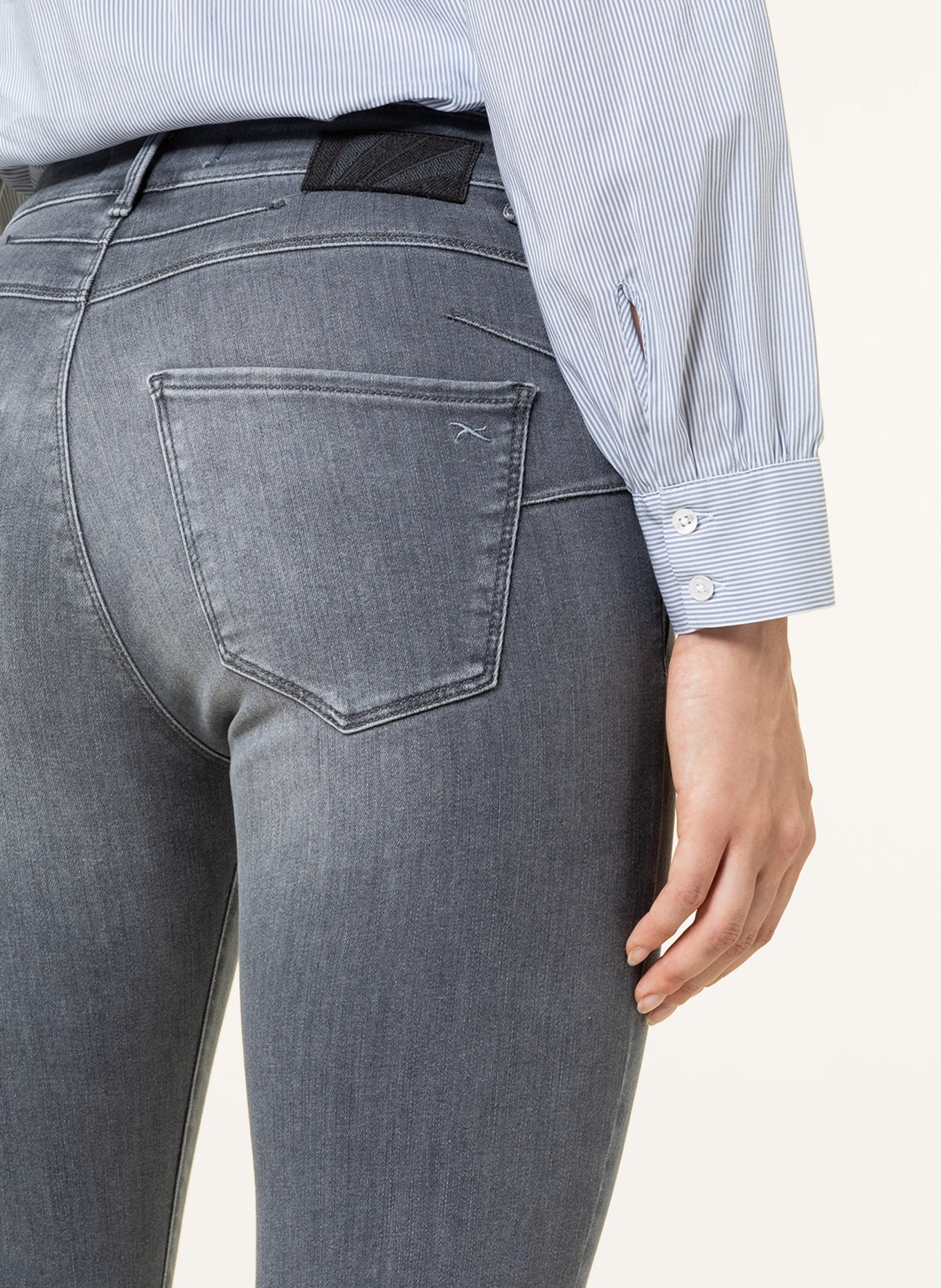 BRAX Skinny džíny ANA s push-up efektem: 06 USED GREY