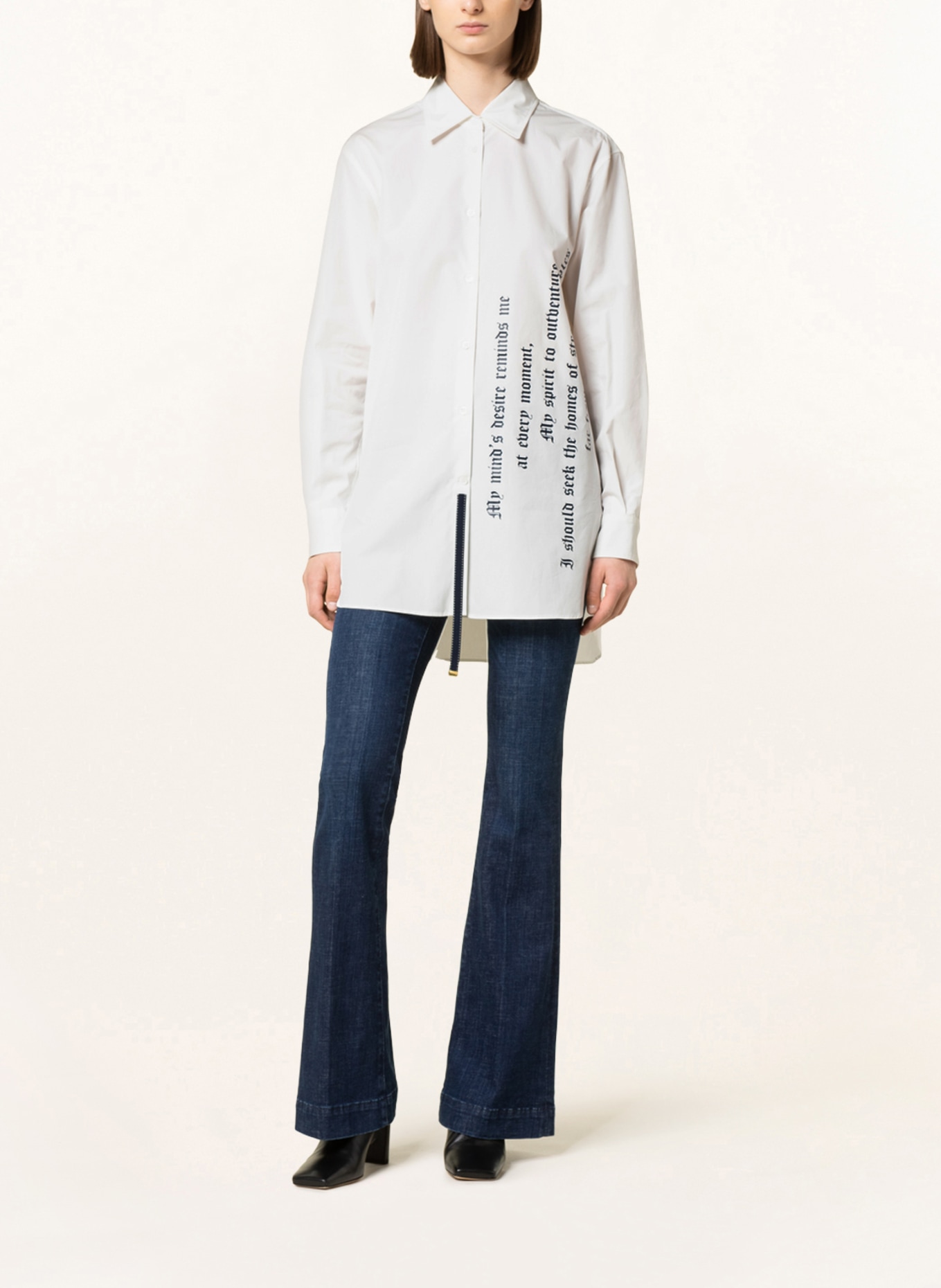 Seafarer Shirt blouse , Color: WHITE (Image 2)