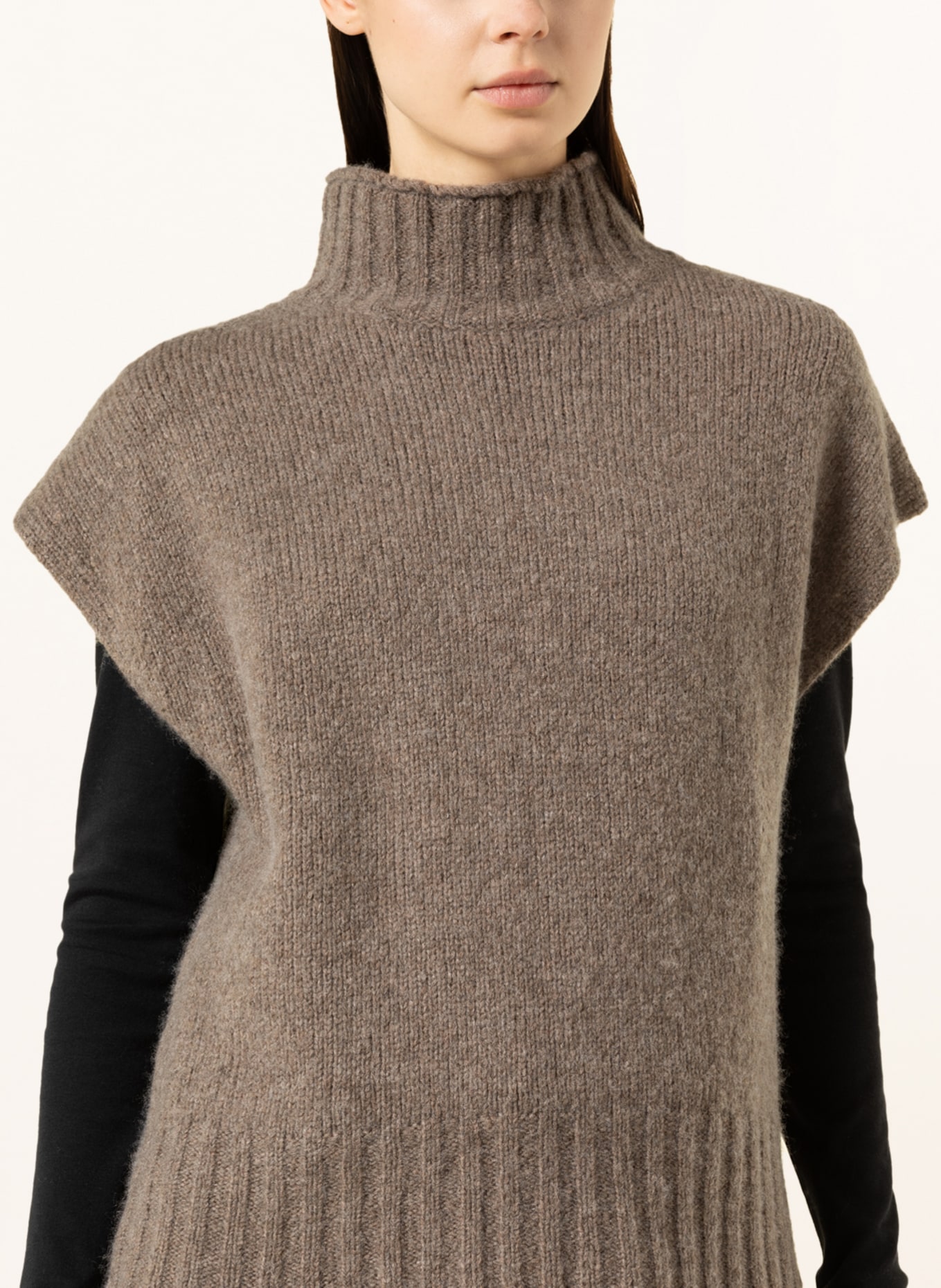 MRS & HUGS Sweater vest, Color: BEIGE (Image 4)