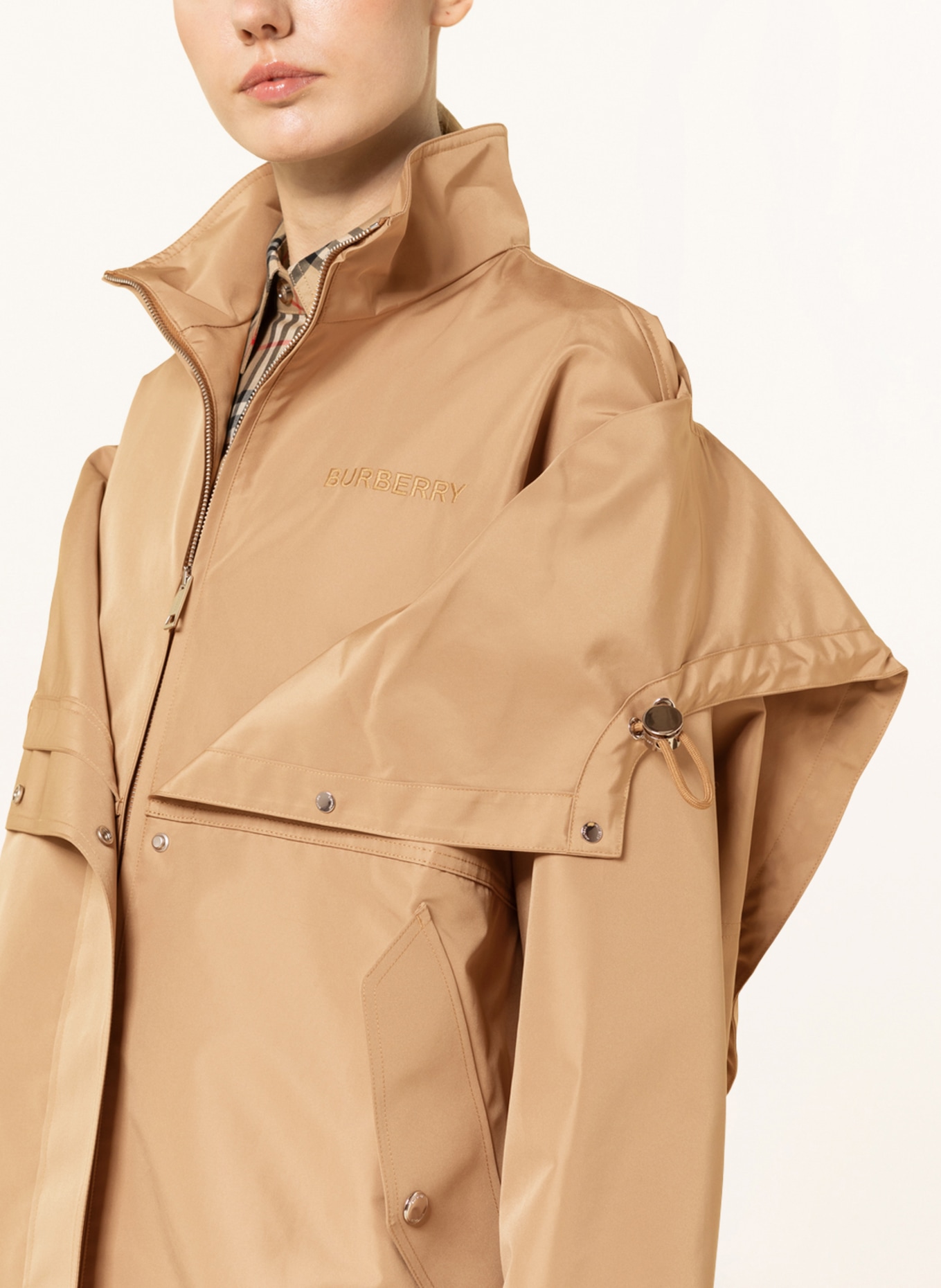 BURBERRY Raincoat ORSETT , Color: CAMEL (Image 8)