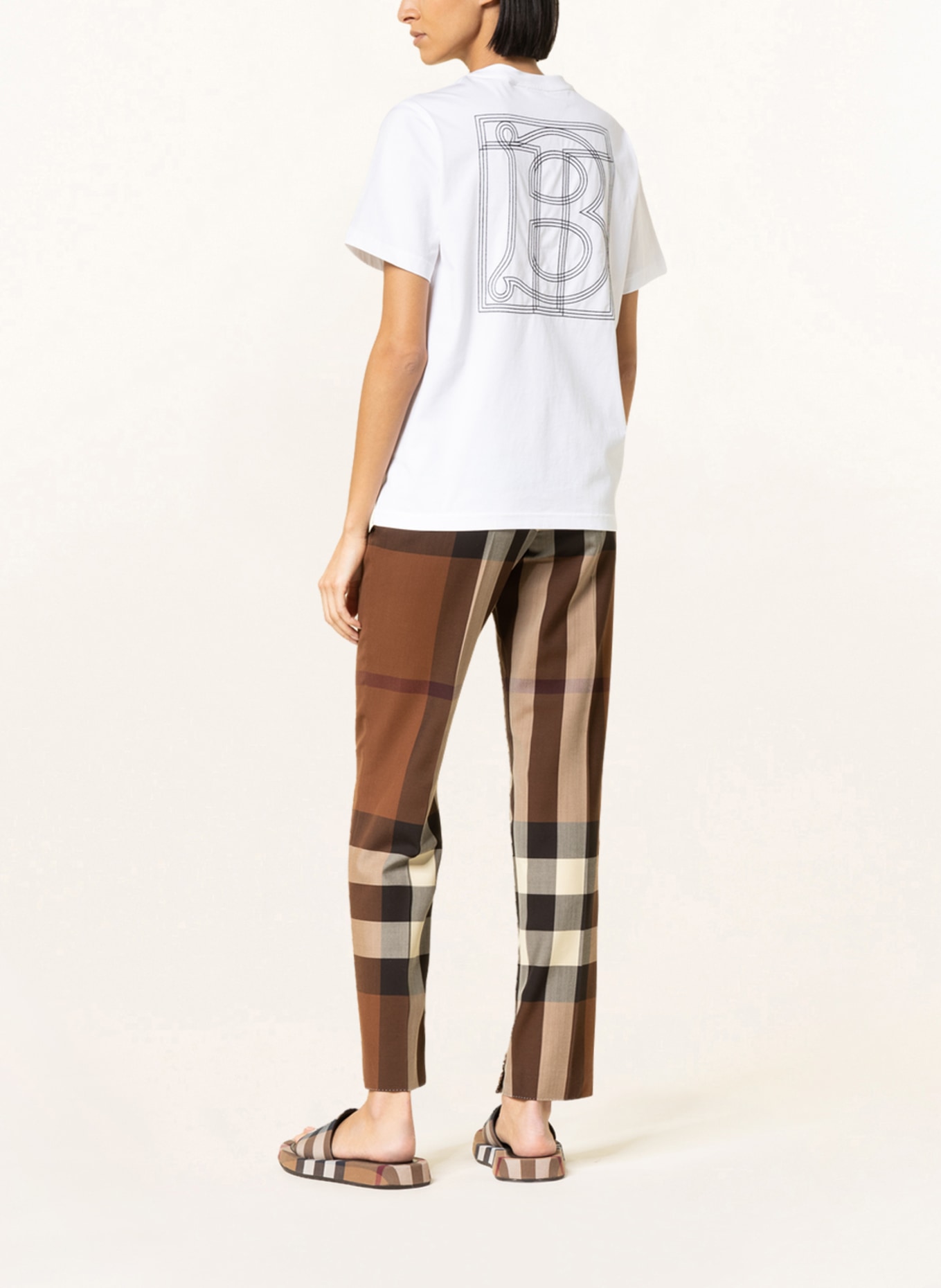 BURBERRY T-shirt CARRICK , Color: WHITE (Image 3)