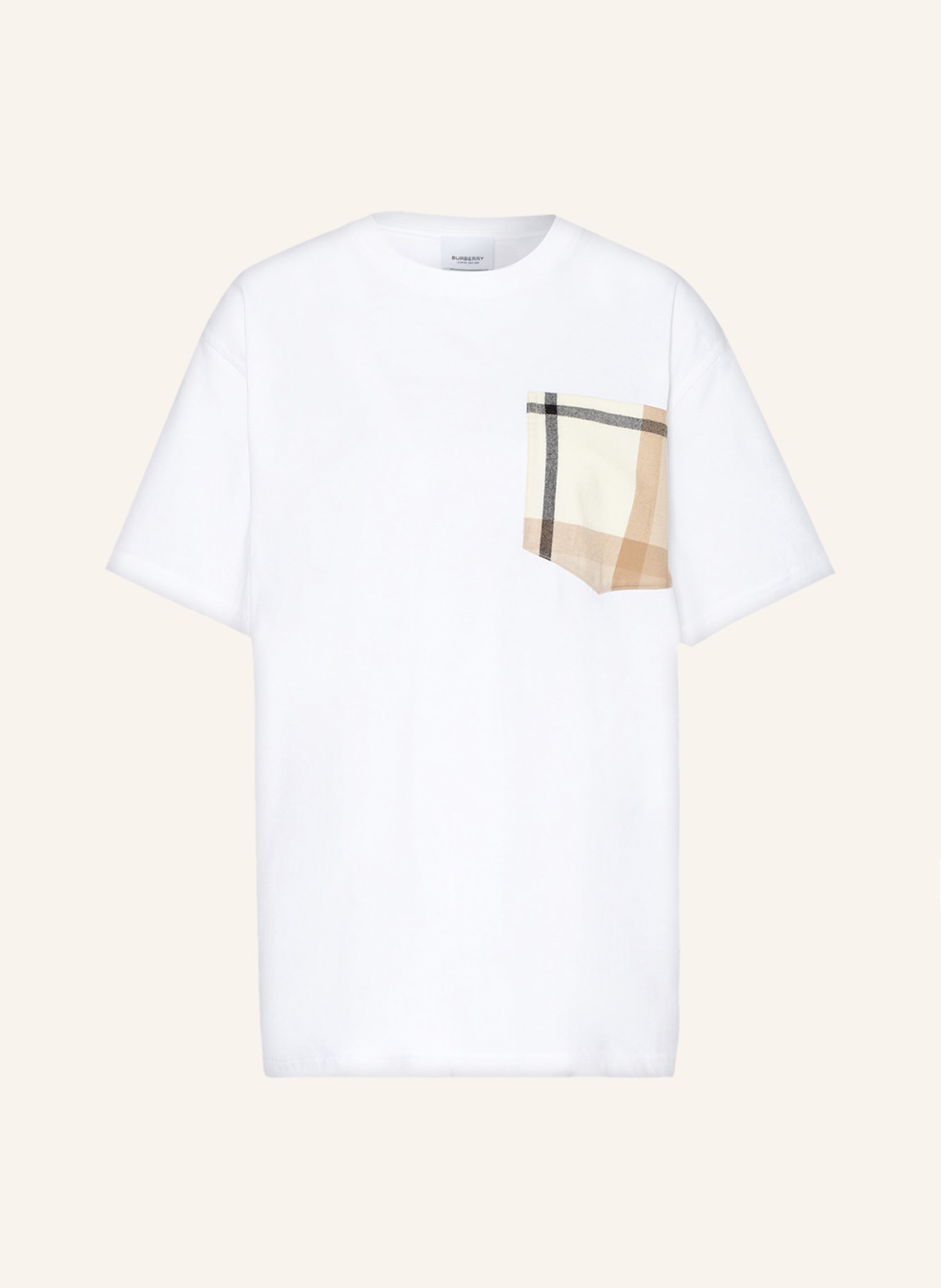 BURBERRY T-shirt CARRICK, Color: WHITE (Image 1)