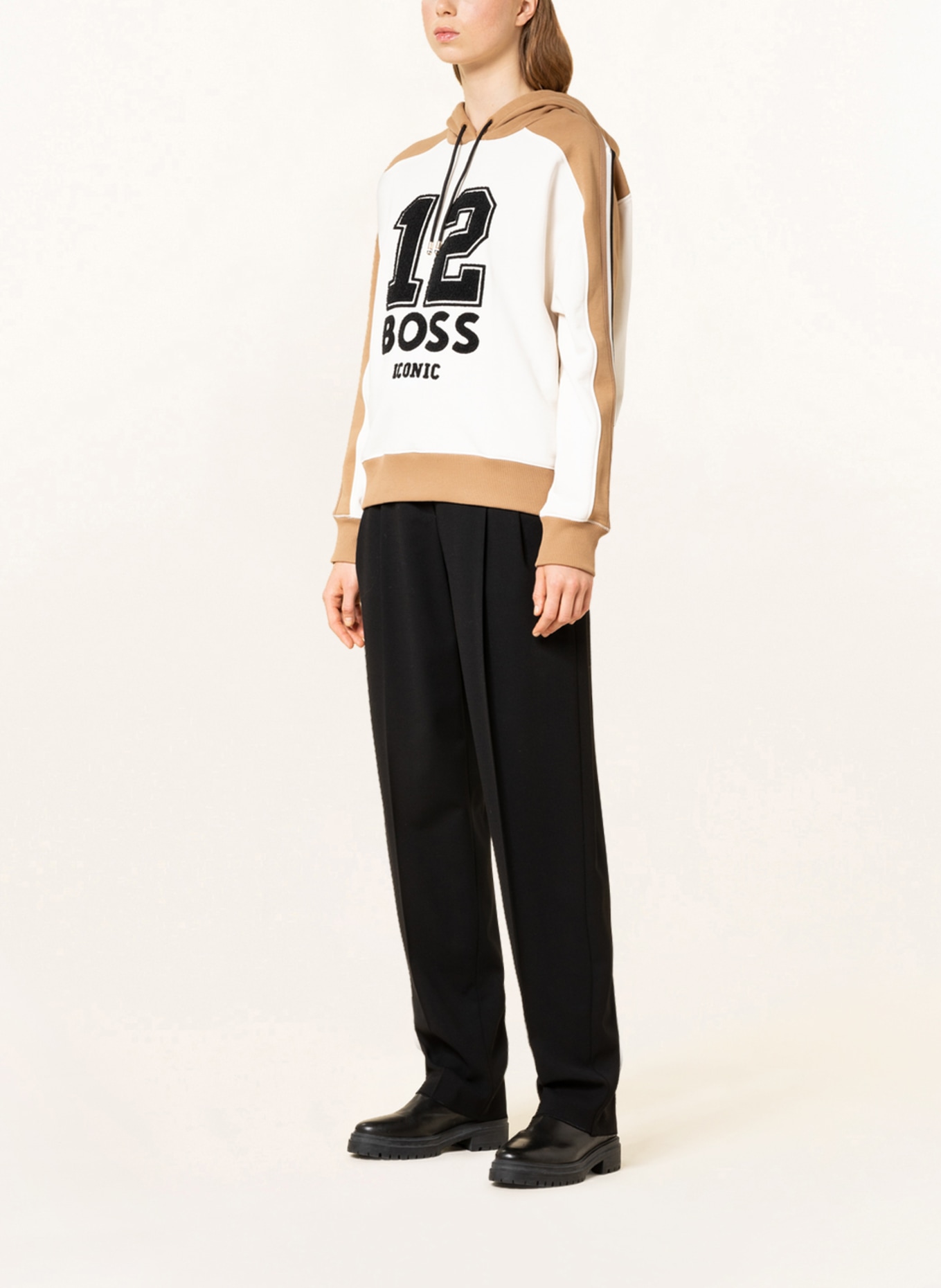 Hugo boss sleeveless hoodie top