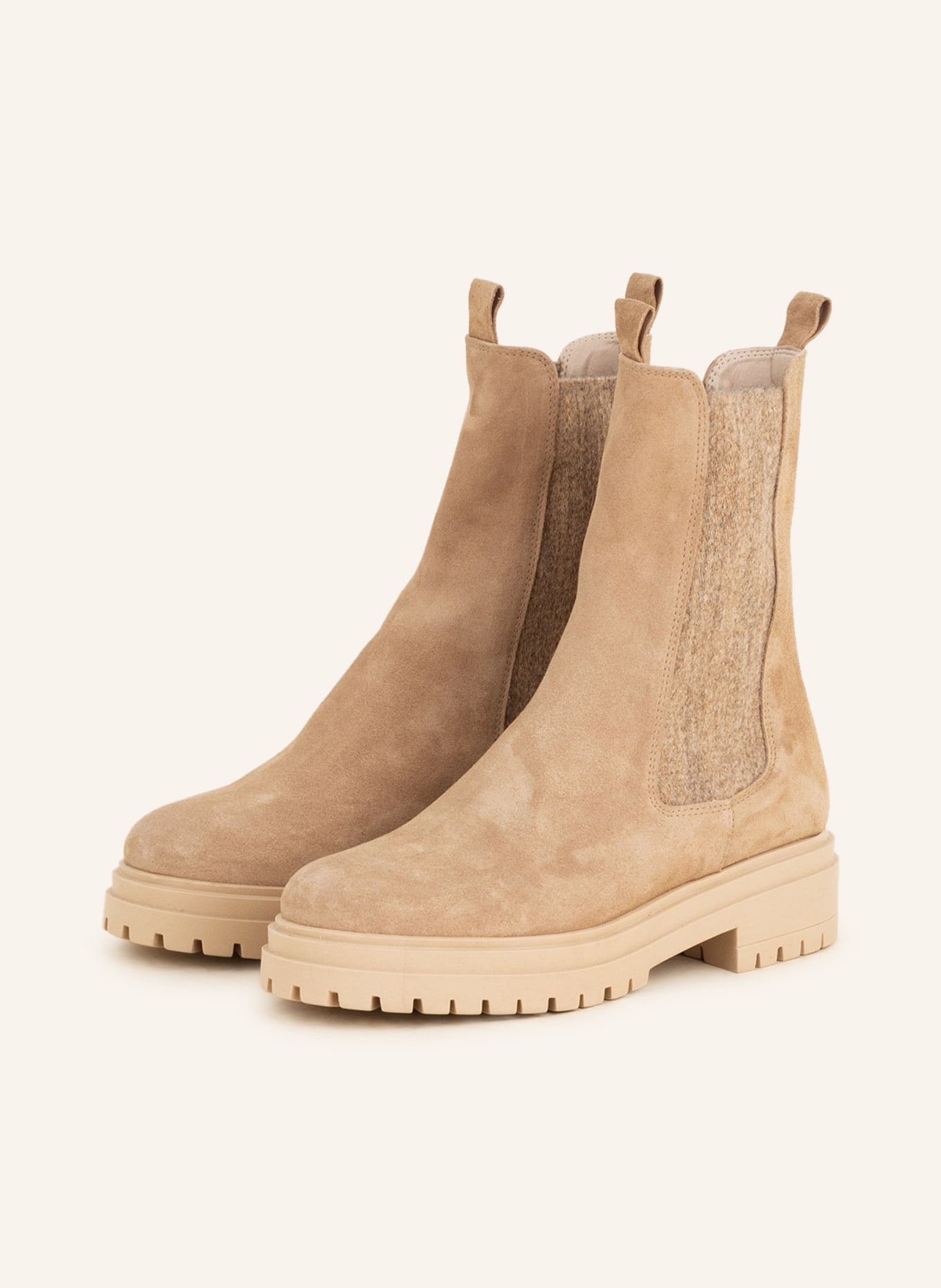 darling harbour Chelsea-Boots: CAMEL