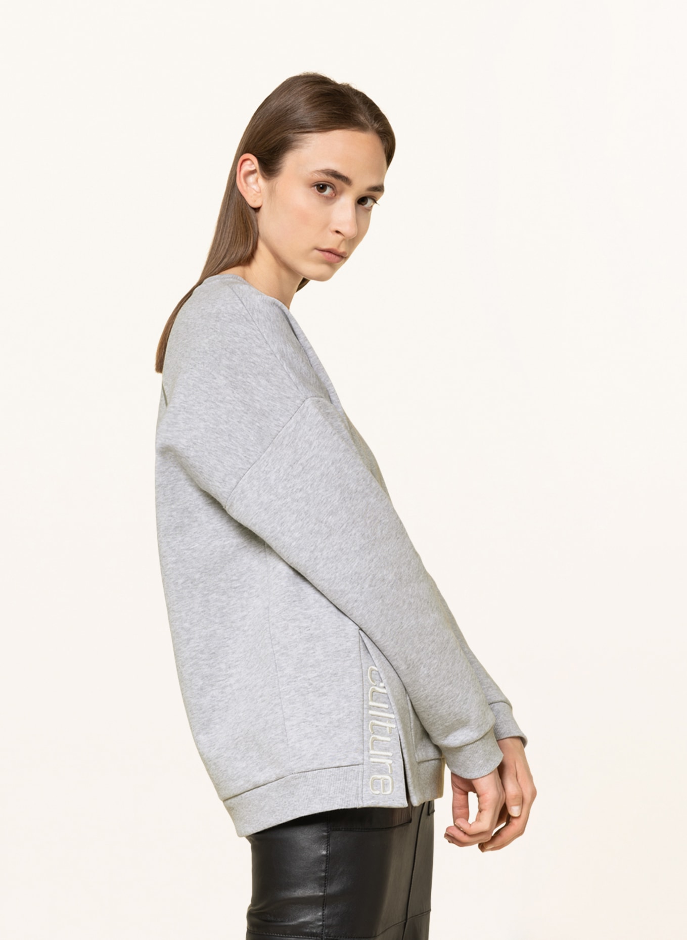 Breuninger Mitarbeiterkollektion Damen Sweatshirt: HELLGRAU