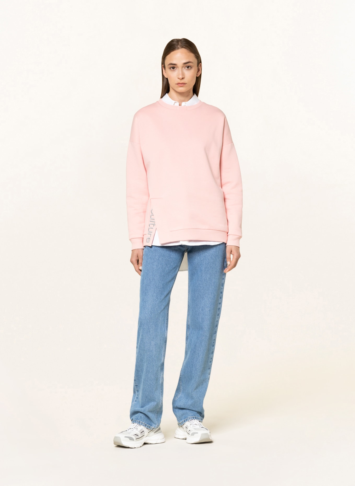 Breuninger Mitarbeiterkollektion Damen Sweatshirt: ROSÉ