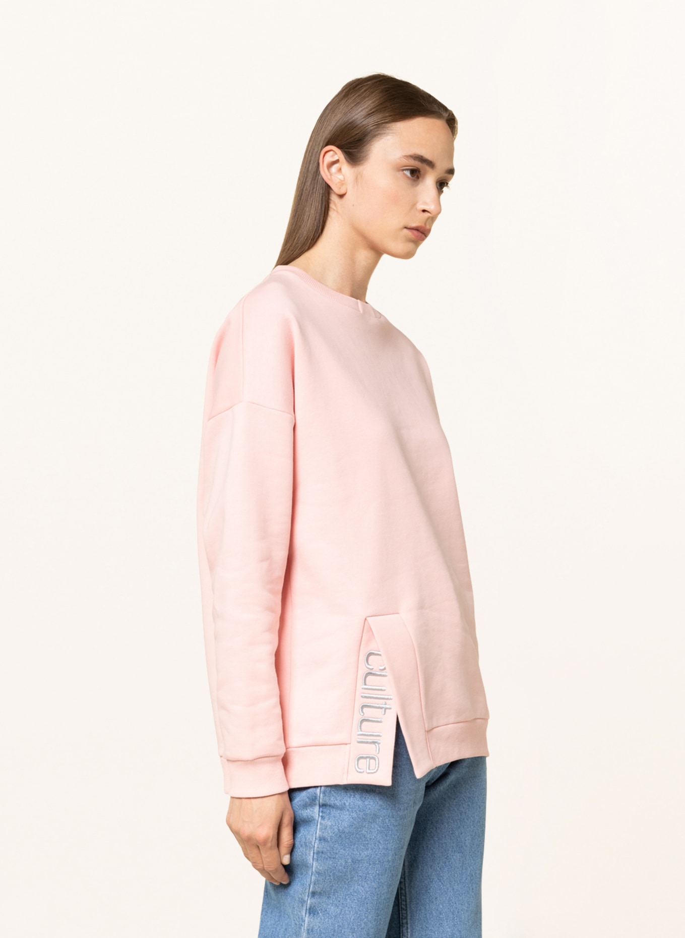 Breuninger Mitarbeiterkollektion Damen Sweatshirt: ROSÉ