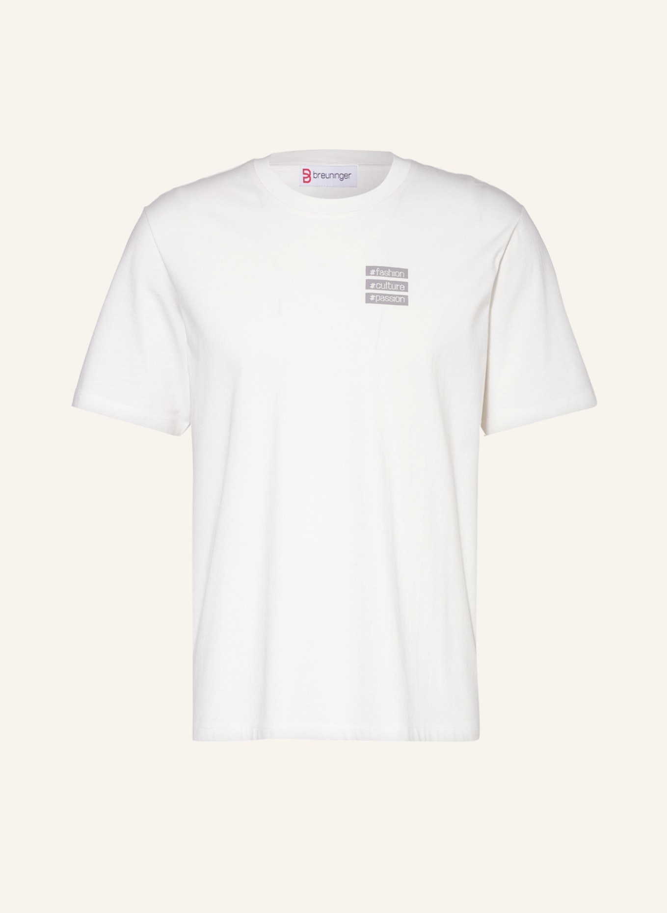 Breuninger Mitarbeiterkollektion Herren T-Shirt, Farbe: WEISS (Bild 1)