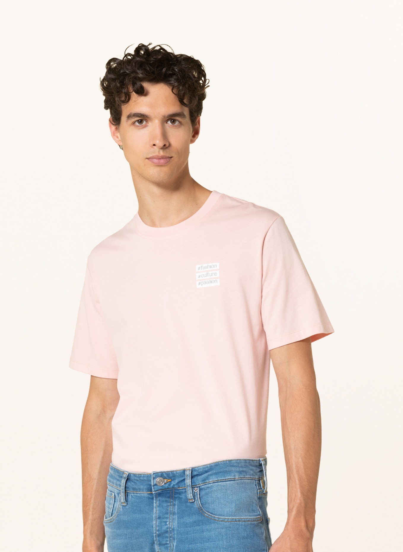 Breuninger Mitarbeiterkollektion Herren T-Shirt: ROSÉ