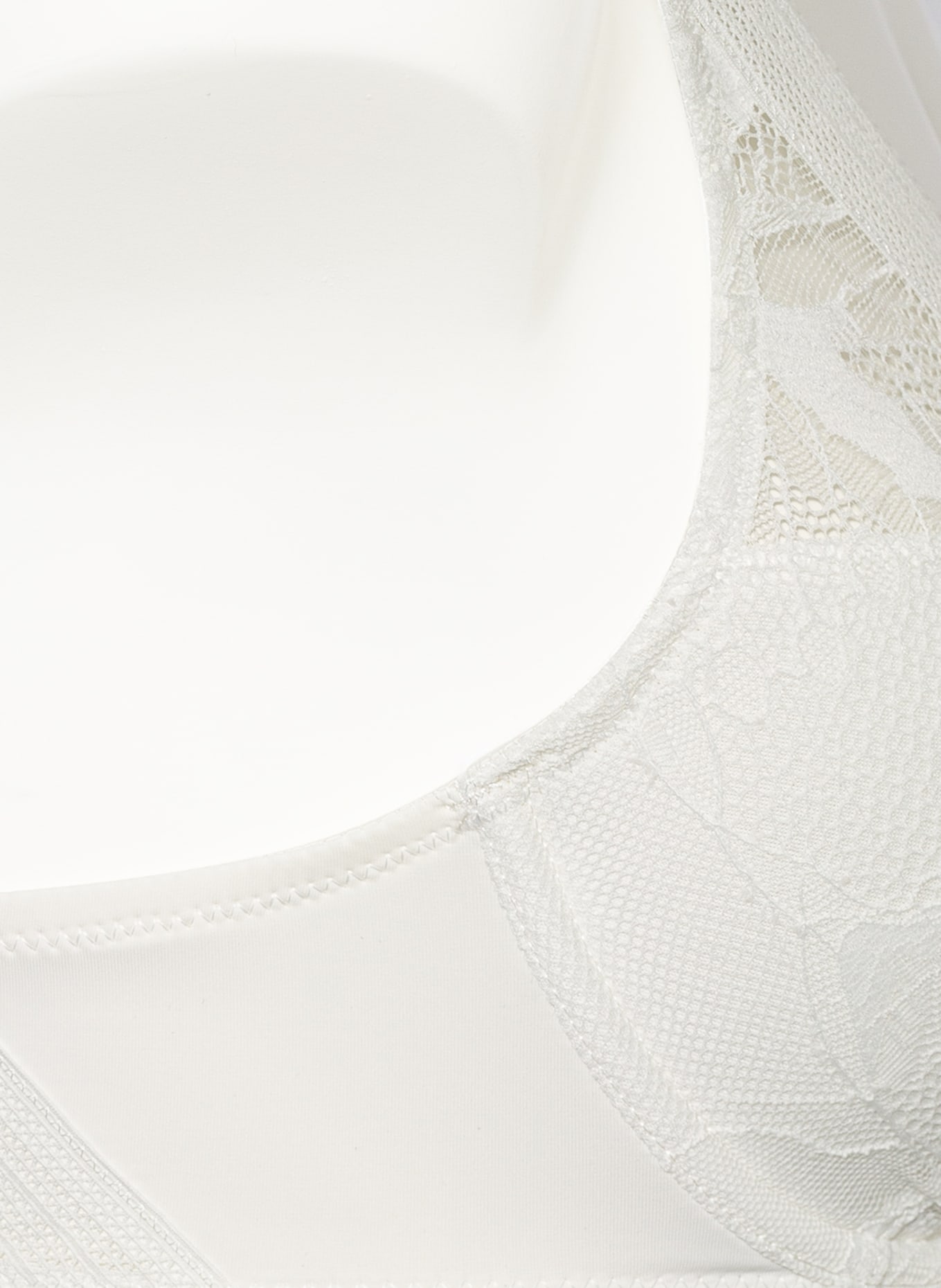 CHANTELLE Molded cup bra TRUE LACE, Color: WHITE (Image 5)