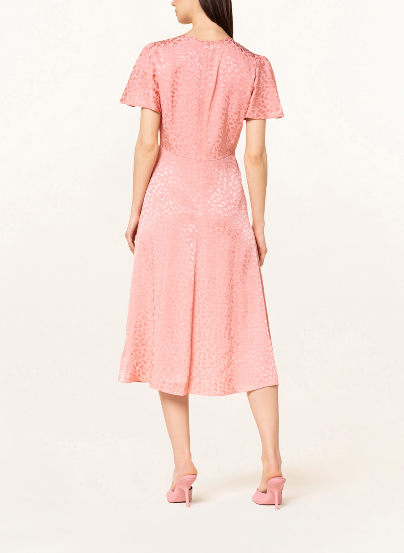 MICHAEL KORS Jacquard dress , Color: PINK (Image 3)