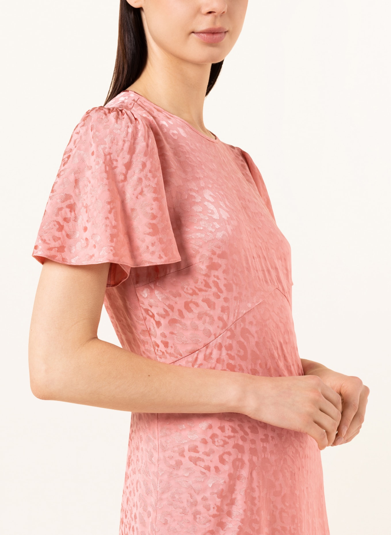 MICHAEL KORS Jacquard dress , Color: PINK (Image 4)