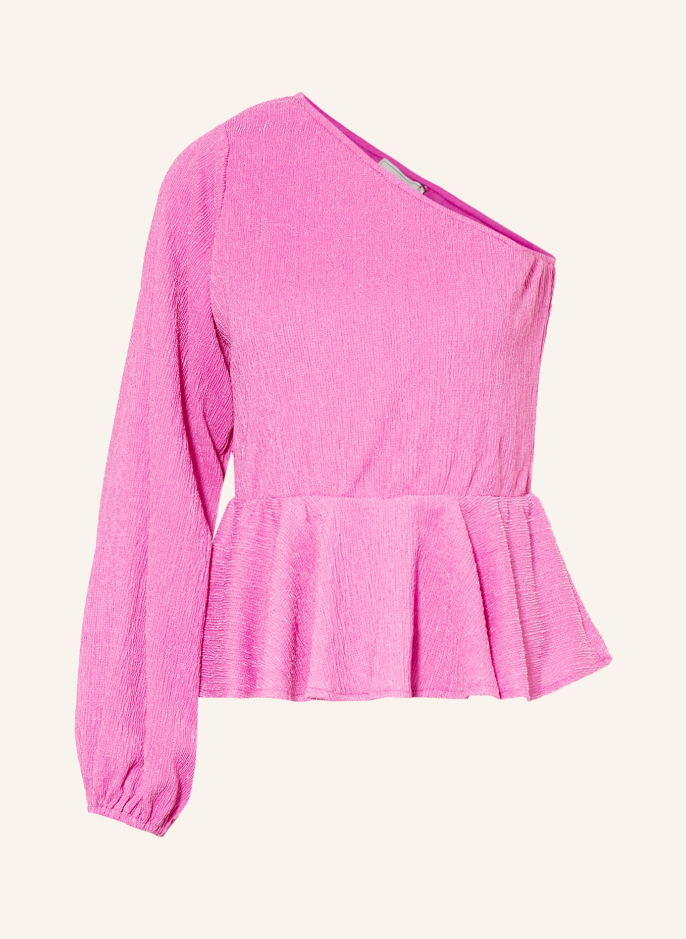 NEO NOIR One-Shoulder-Bluse, Farbe: PINK (Bild 1)
